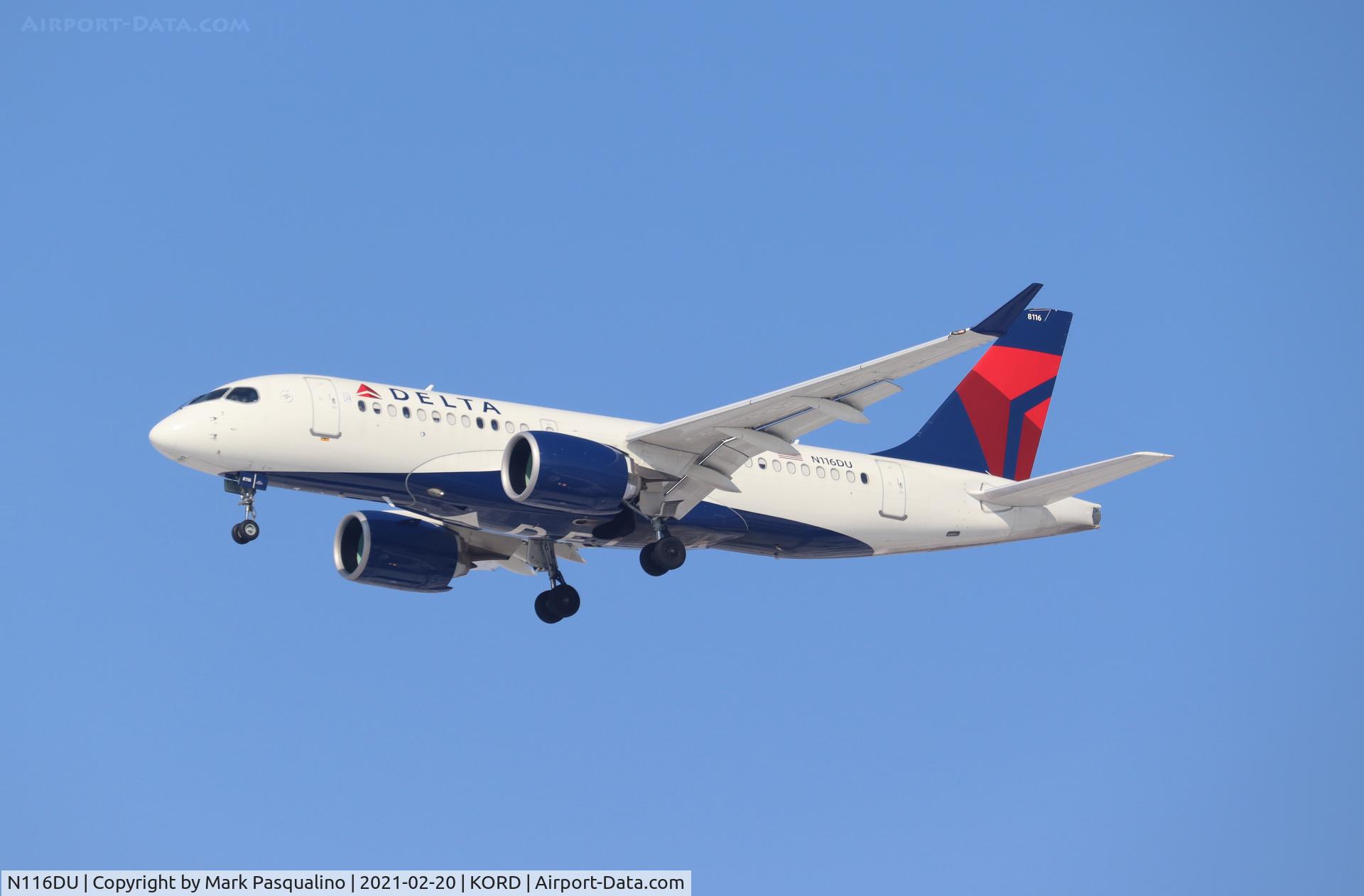 N116DU, 2019 Airbus A220-100 C/N 50035, Airbus A220-100