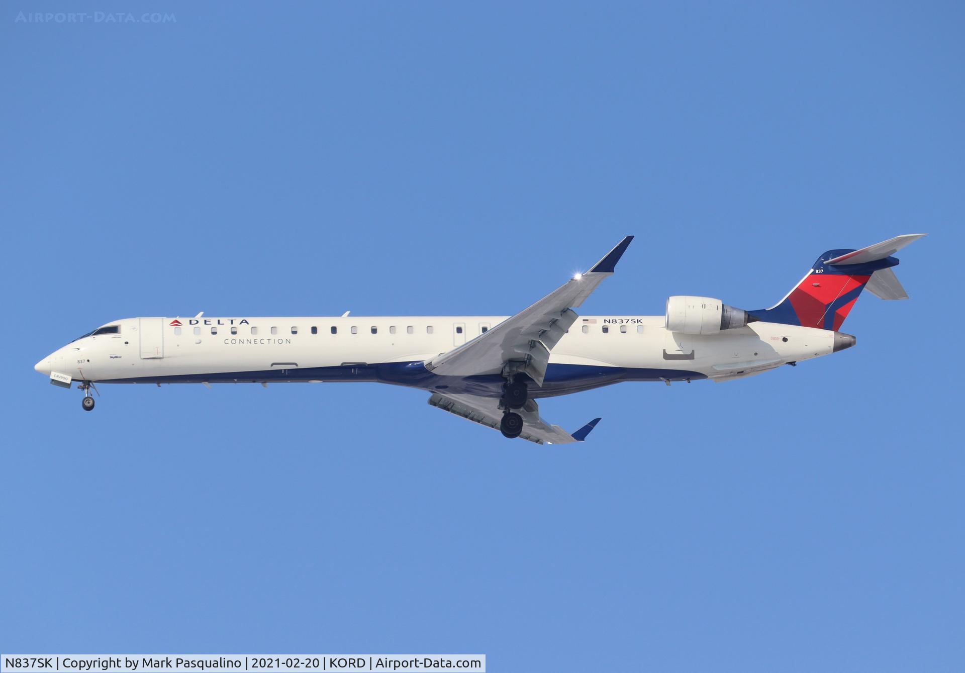 N837SK, 2019 Bombardier CL-600-2D24 C/N 15466, CL-600-2D24