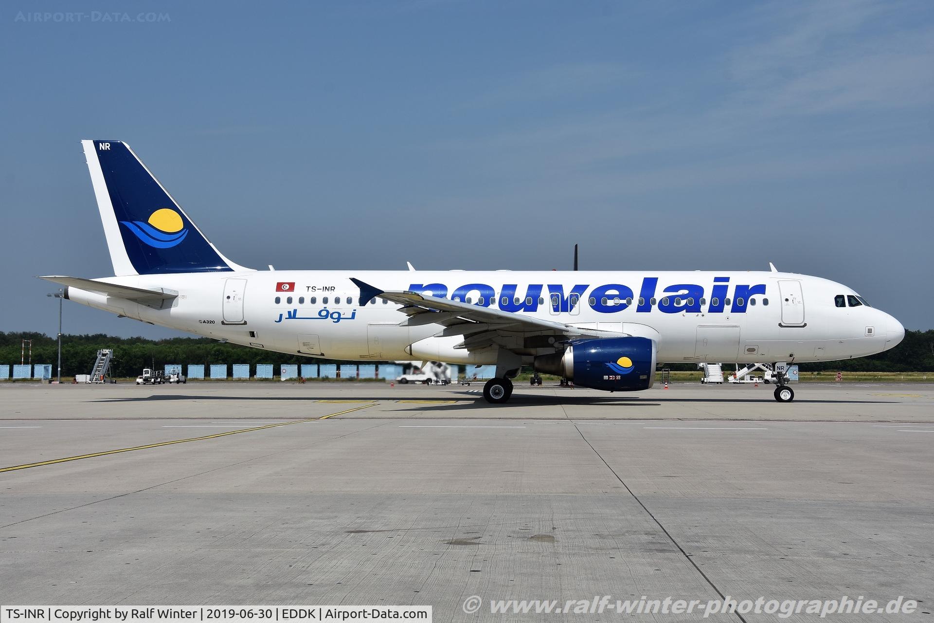 TS-INR, 2014 Airbus A320-214 C/N 3487, Airbus A320-214 - BJ LBT Nouvelair Tunisie - 3487 - TS-INR - 30.06.2019 - CGN