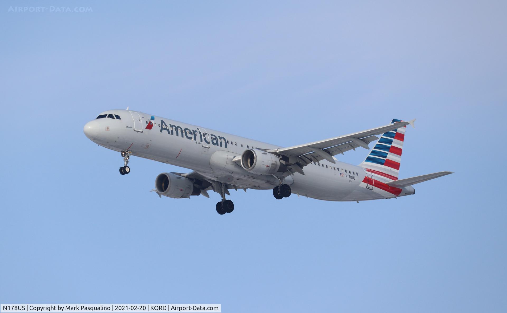 N178US, 2001 Airbus A321-211 C/N 1519, Airbus A321-211