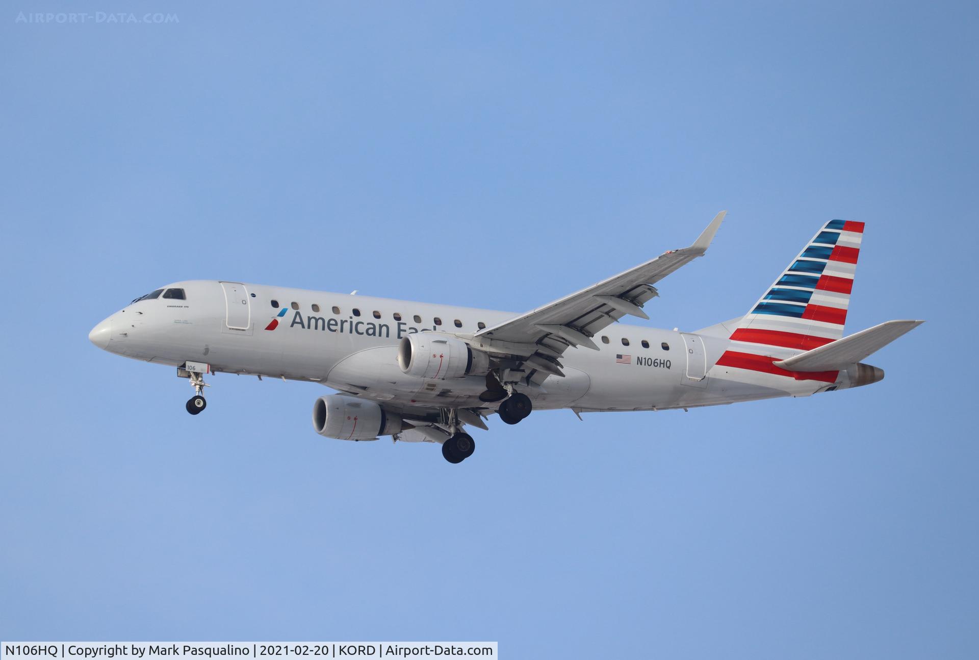 N106HQ, 2007 Embraer 175LR (ERJ-170-200LR) C/N 17000164, ERJ-170-200LR
