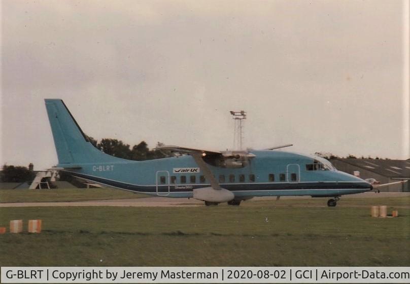 G-BLRT, 1984 Short 360-100 C/N SH.3661, G-BLRT wears Air UK titles & the colours of a former operator Air Business/Maersk.