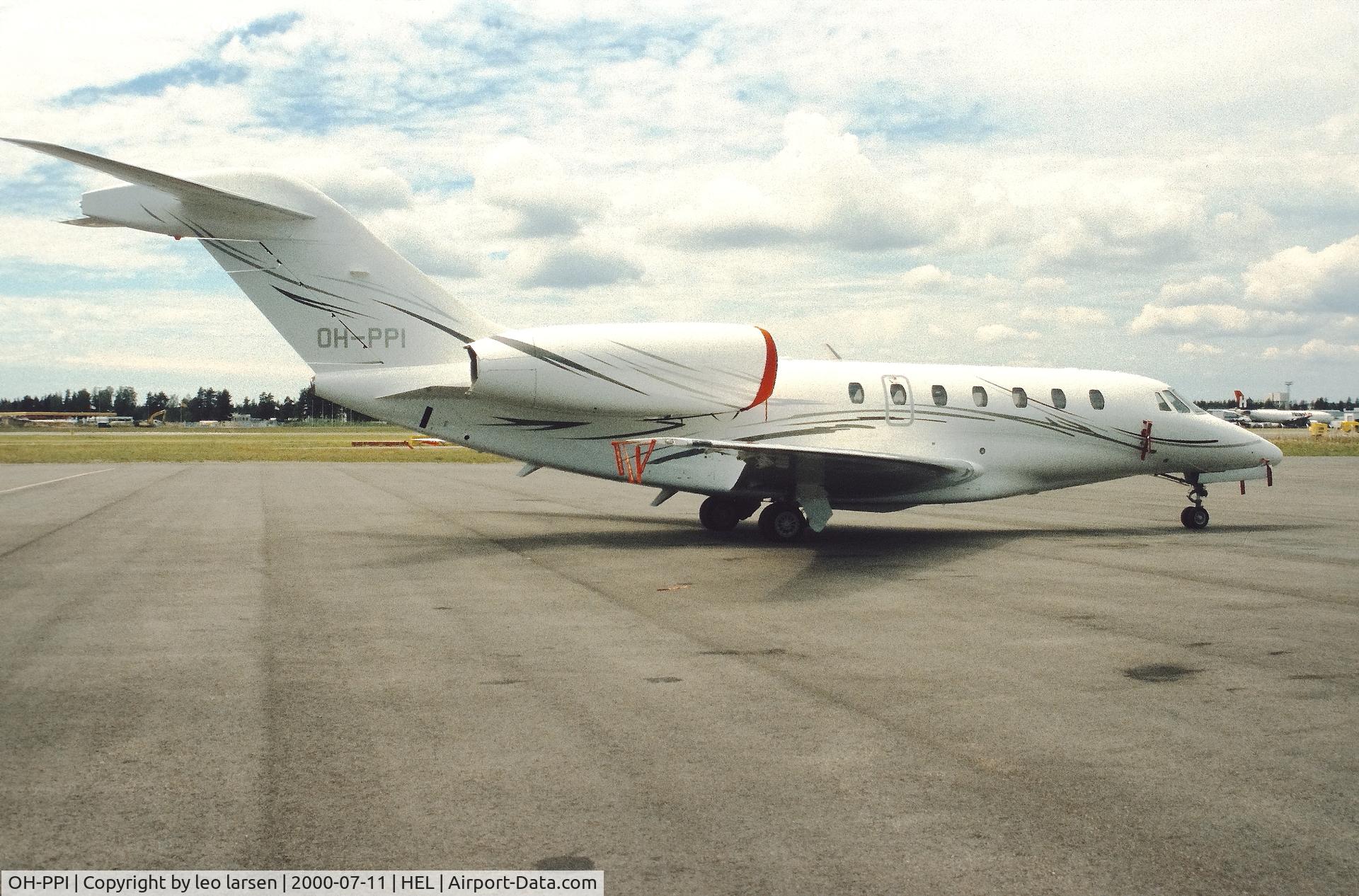 OH-PPI, 2000 Cessna 750 Citation X Citation X C/N 750-0115, Helsinki 11.7.2000