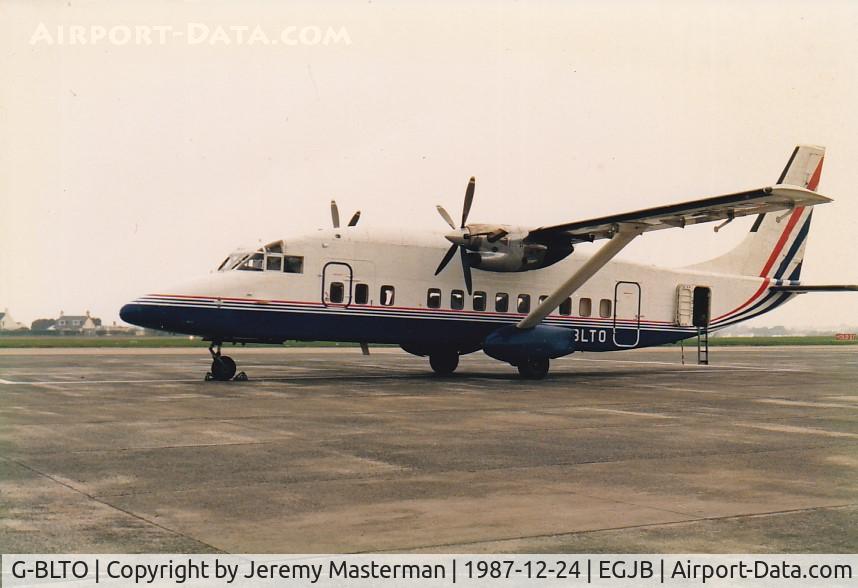 G-BLTO, 1984 Short 360-100 C/N SH.3664, British Air Ferries colours - no titles