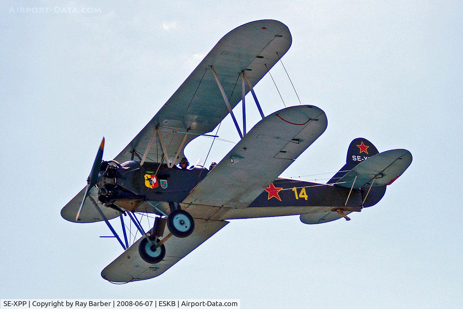 SE-XPP, PZL-Okecie CSS-13 (Polikarpov Po-2) C/N 0430-964, SE-XPP   Polikarpov Po-2 / CSS13 [0430-964] Stockholm-Barkarby~SE 07/06/2008