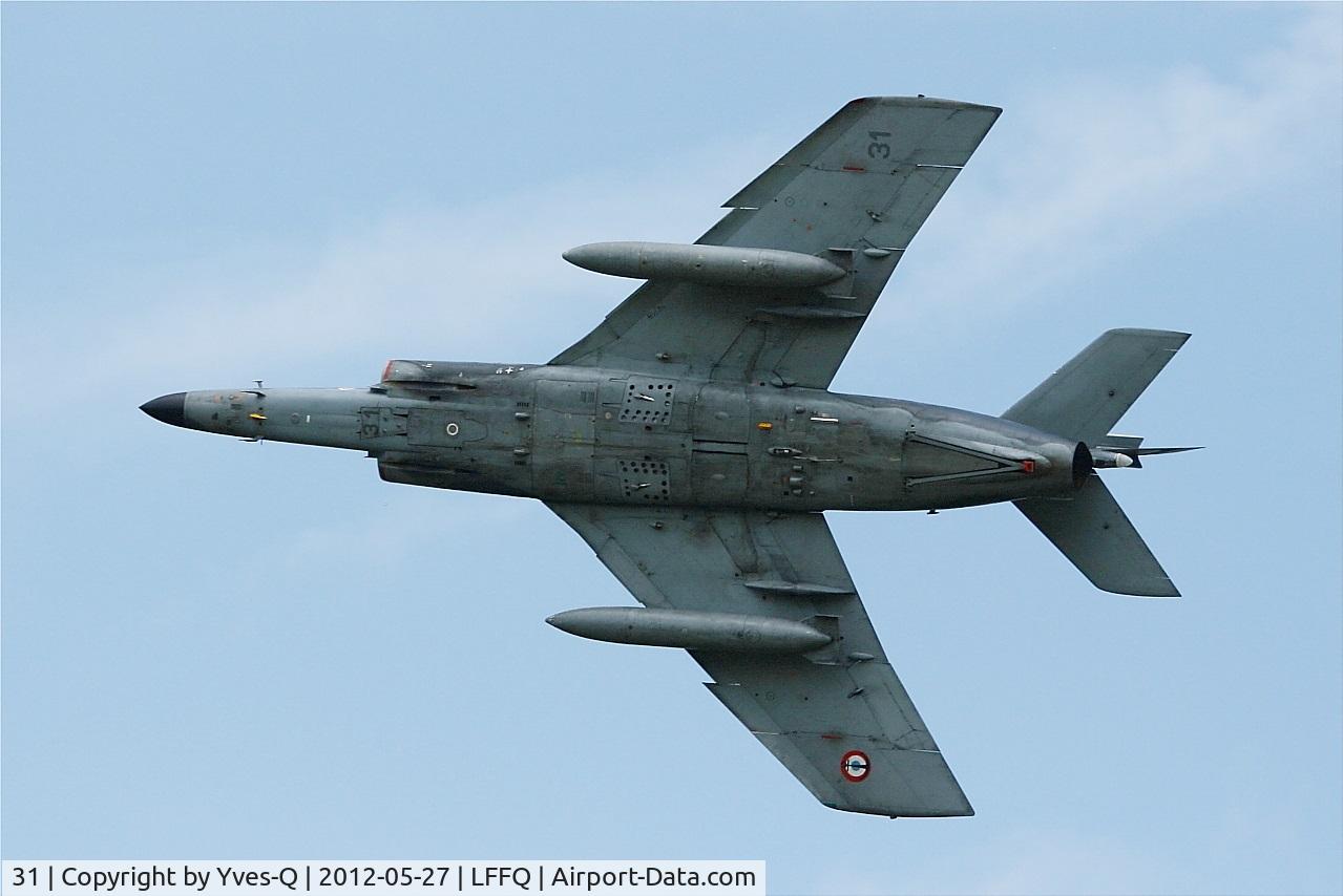 31, Dassault Super Etendard C/N 31, Dassault Super Etendard M (SEM), On display, La Ferté-Alais Airfield (LFFQ) Air Show 2012