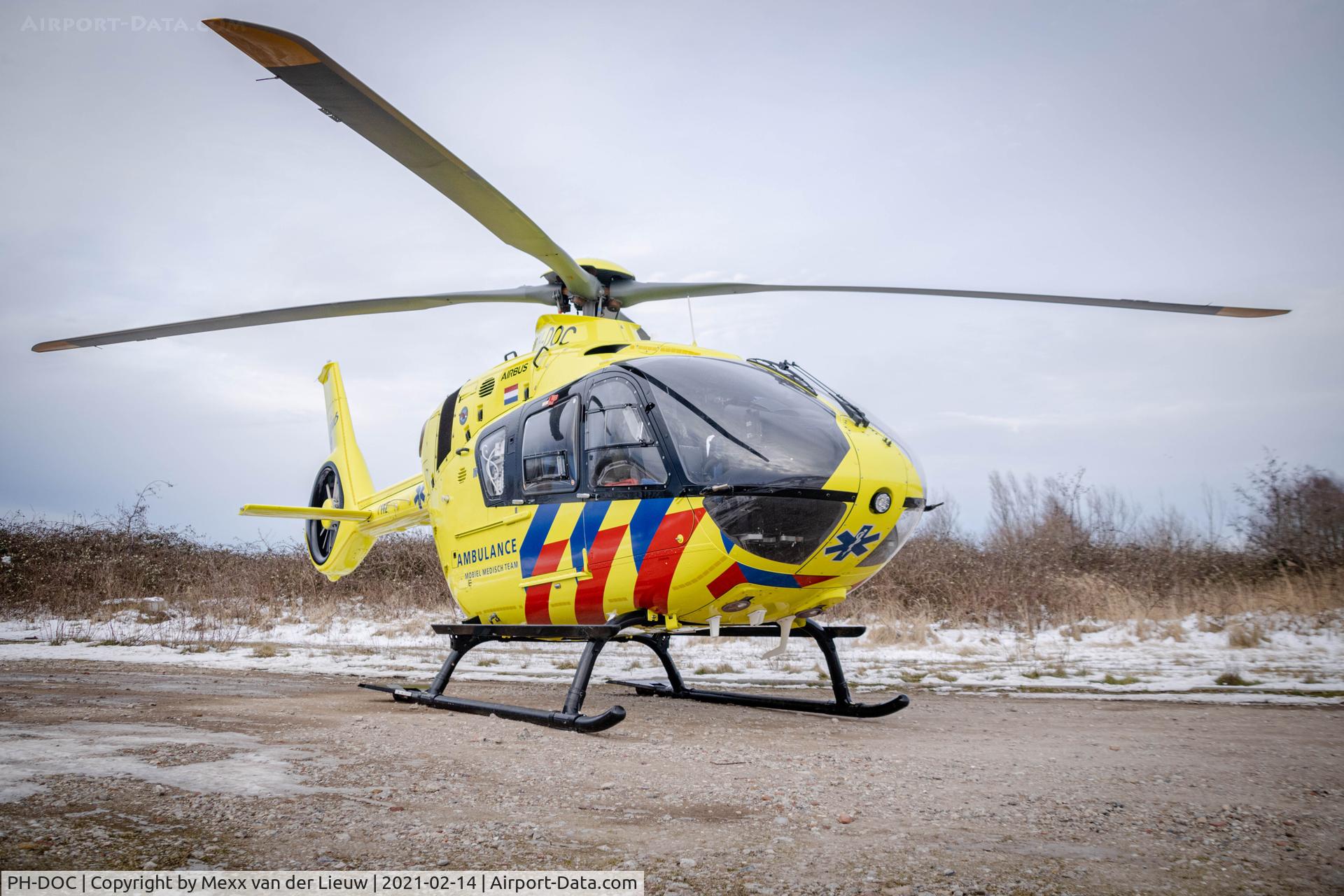 PH-DOC, 2019 Airbus Helicopters H135 C/N 2095, PH-DOC At an drowning incident in Haarlem.