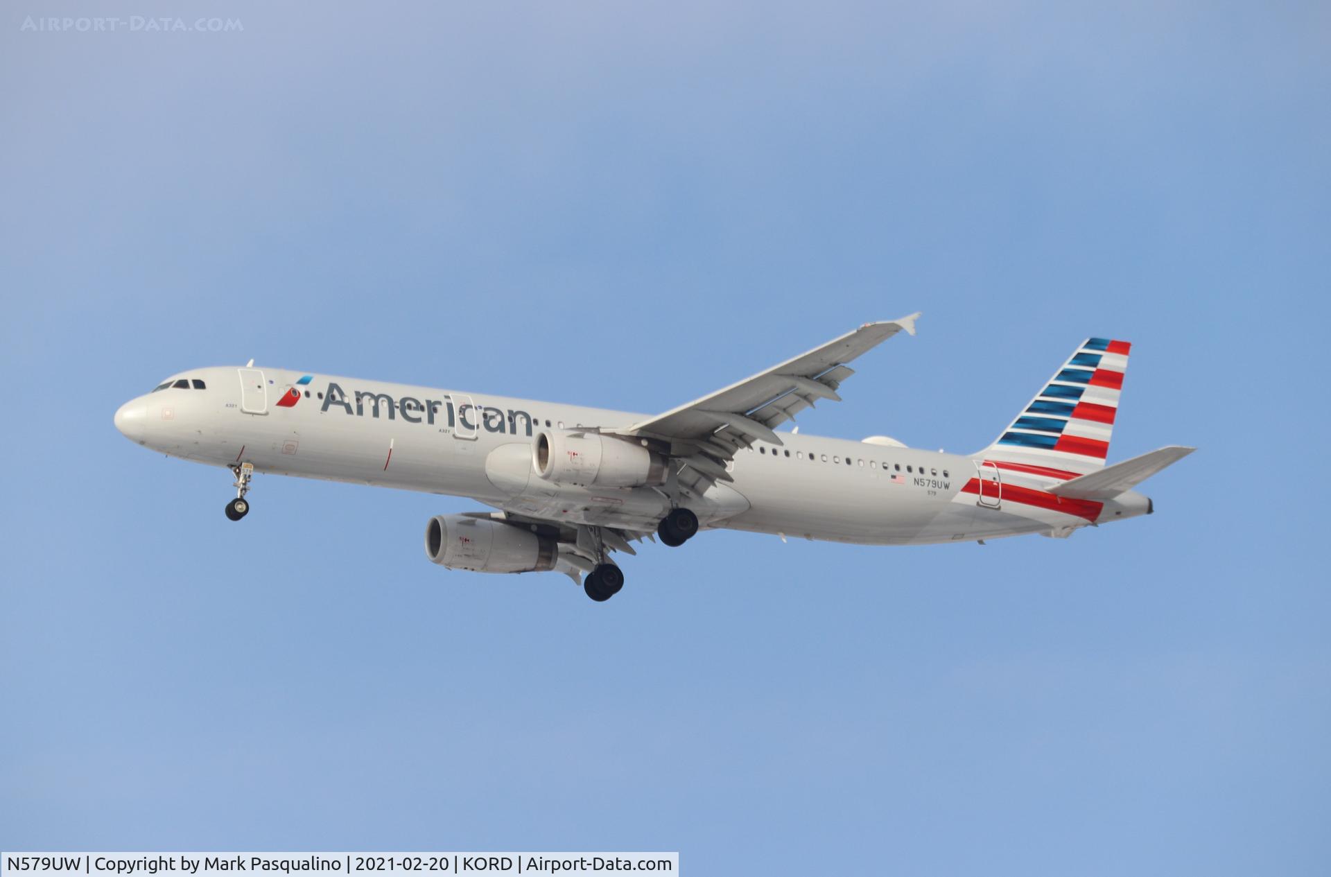 N579UW, 2014 Airbus A321-231 C/N 6100, Airbus A321-231