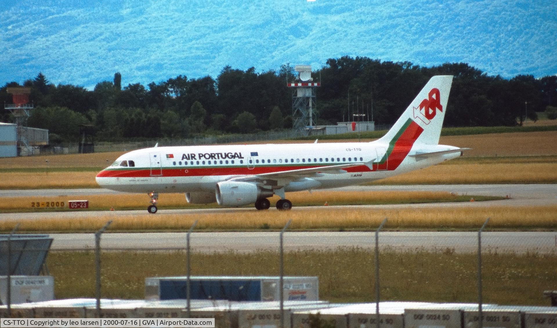 CS-TTO, 1999 Airbus A319-111 C/N 1127, Geneva 16.7.2000