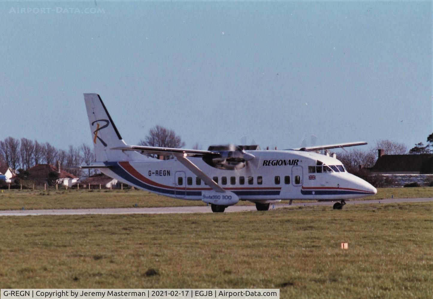 G-REGN, 1988 Short SD3-60-200 C/N SH.3751, Regionair