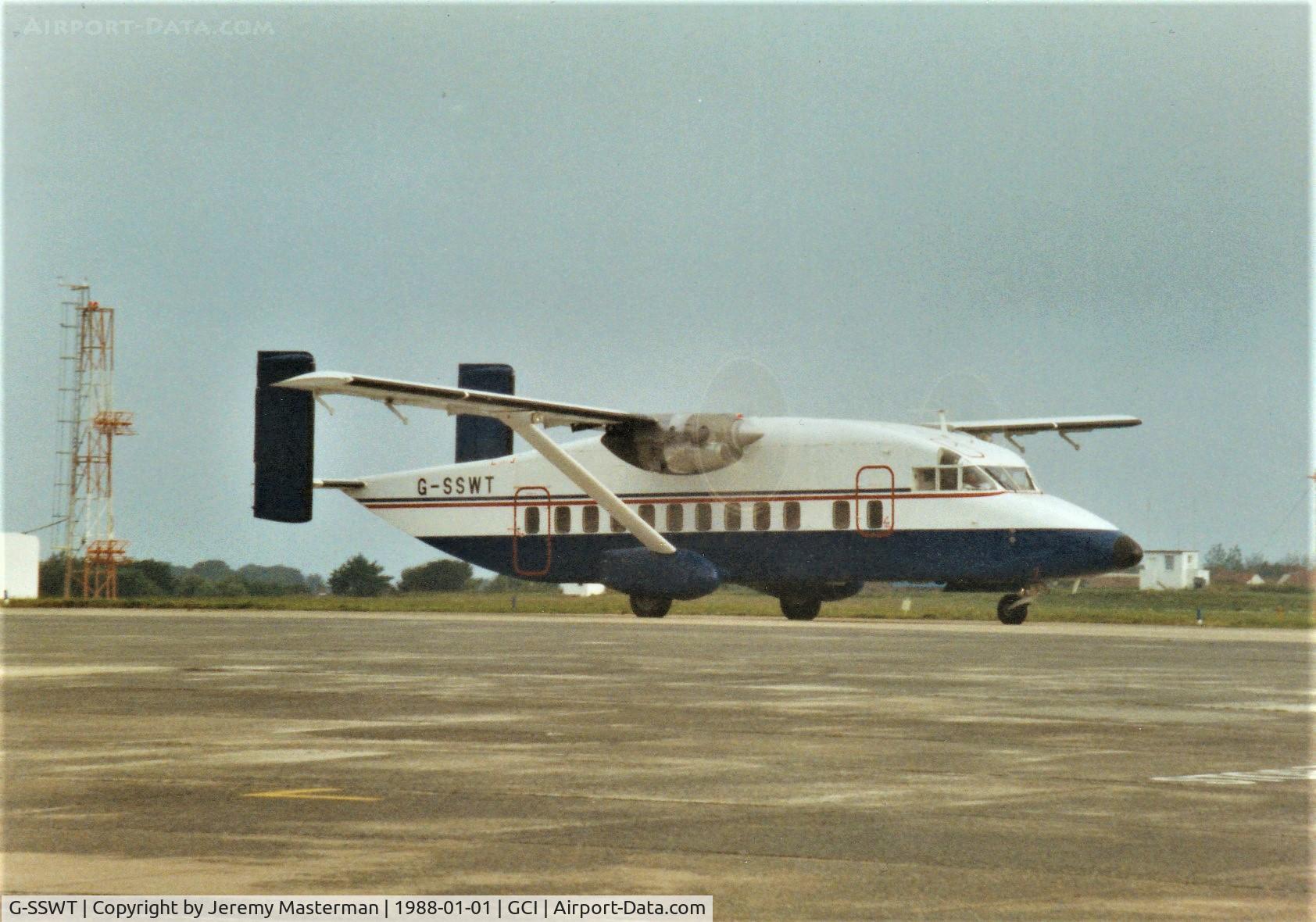 G-SSWT, 1983 Short 330-100 C/N SH.3095, Streamline Aviation