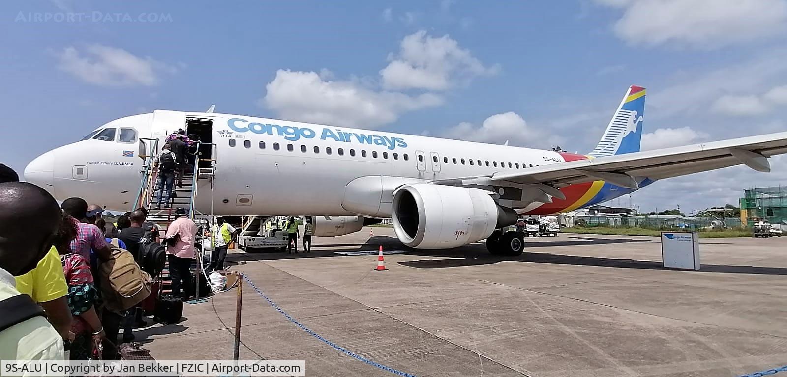 9S-ALU, 2007 Airbus A320-216 C/N 3362, Kisangani International Airport