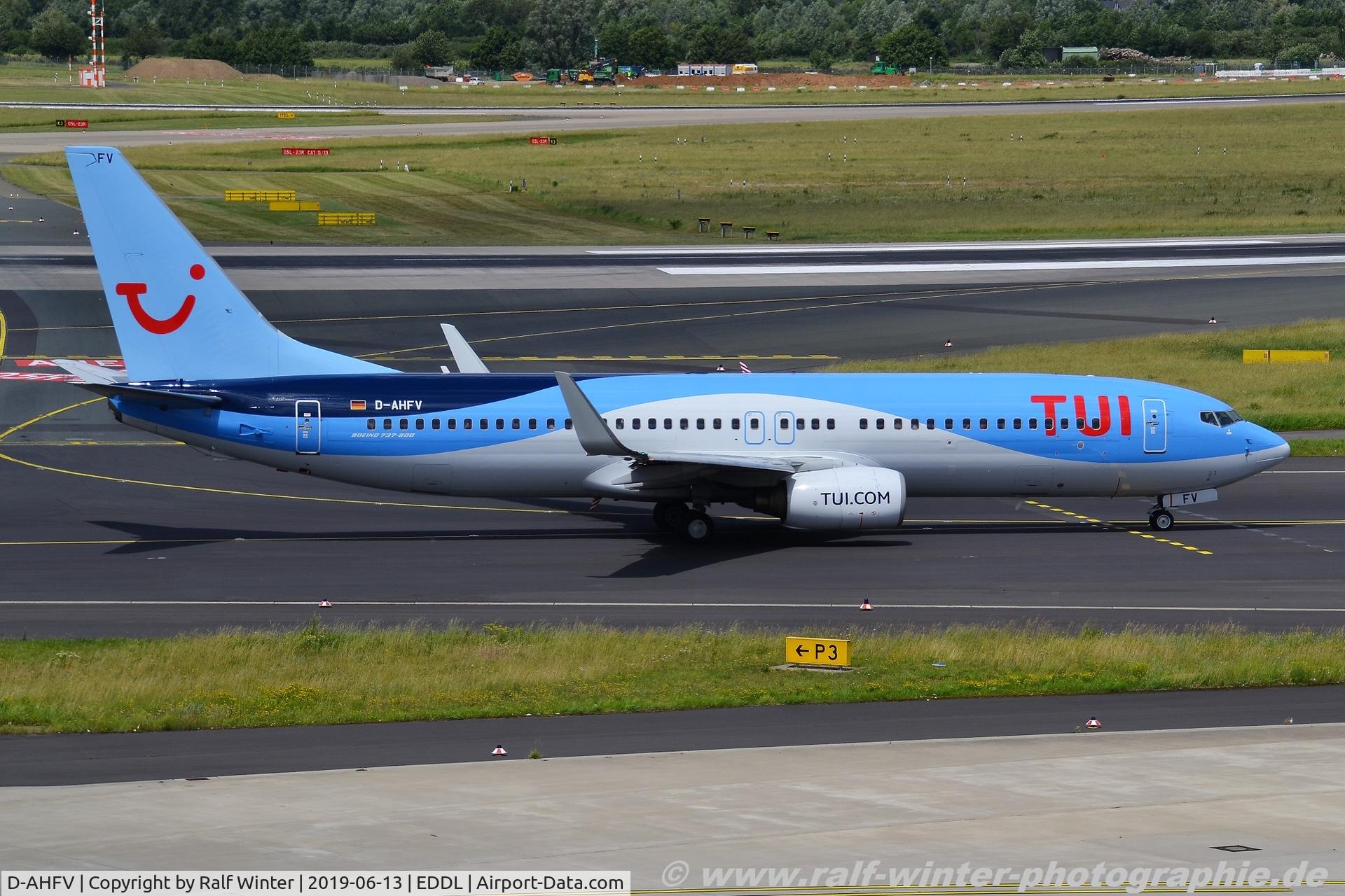 D-AHFV, 2000 Boeing 737-8K5 C/N 30415, Boeing 737-8K5(W) - X3 TUI TUIfly - 30415 - D-AHFV - 13.06.2019 - DUS