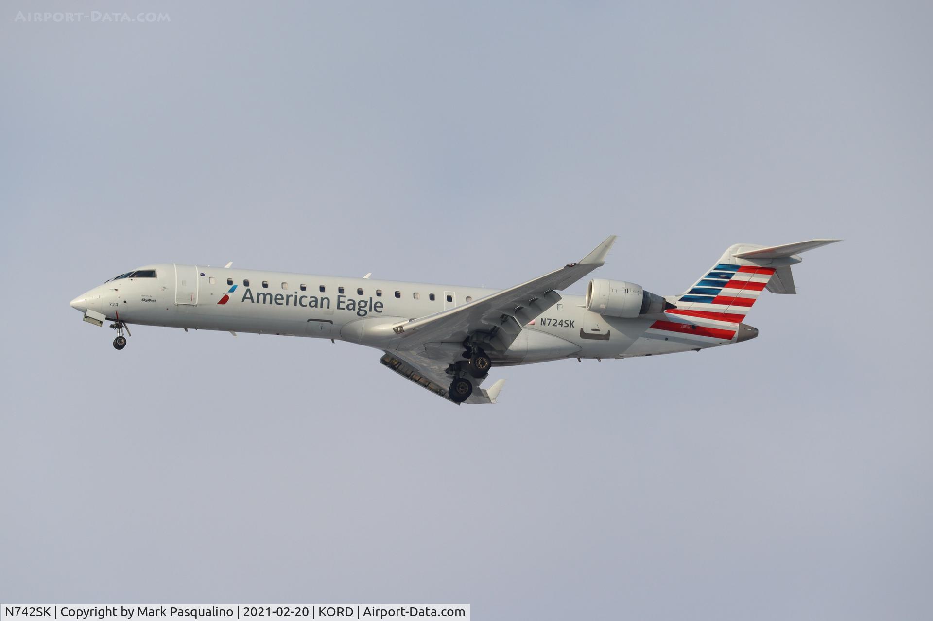 N742SK, 2005 Bombardier CRJ-701 (CL-600-2C10) Regional Jet C/N 10197, CL-600-2C10