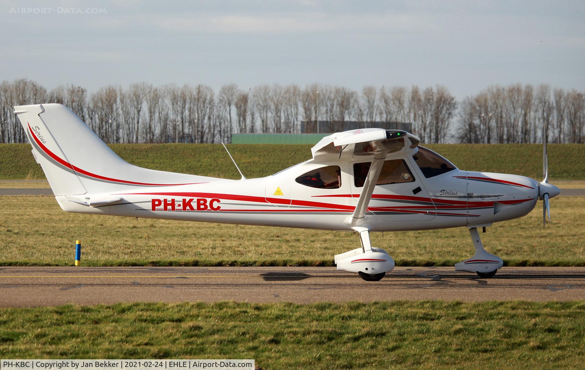 PH-KBC, 2015 TL Ultralight 3000 Sirius C/N 15 SI 118, First time arrival at Lelystad Airport. Ultralight with full letter registration