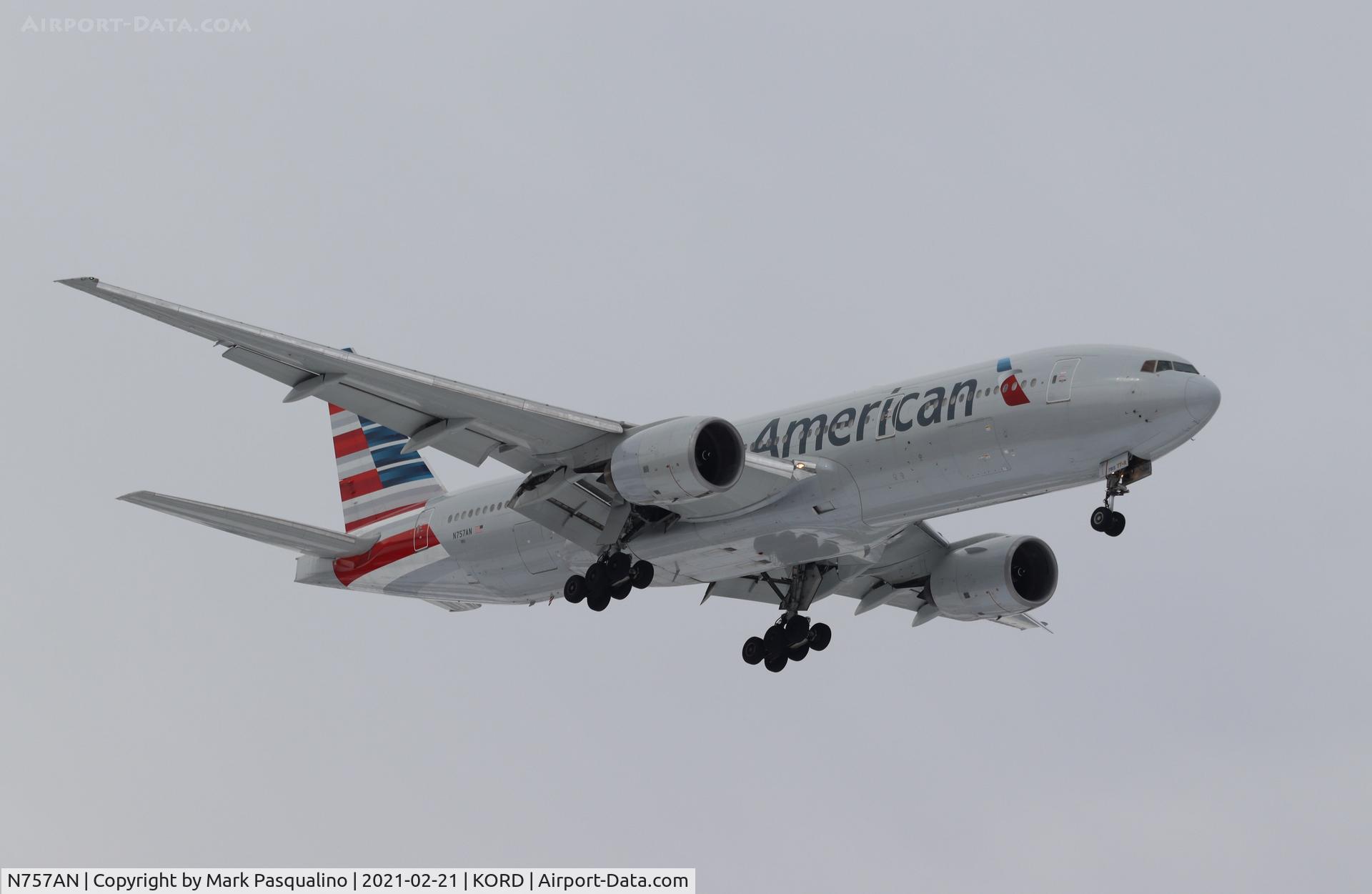 N757AN, 2001 Boeing 777-223 C/N 32636, Boeing 777-223