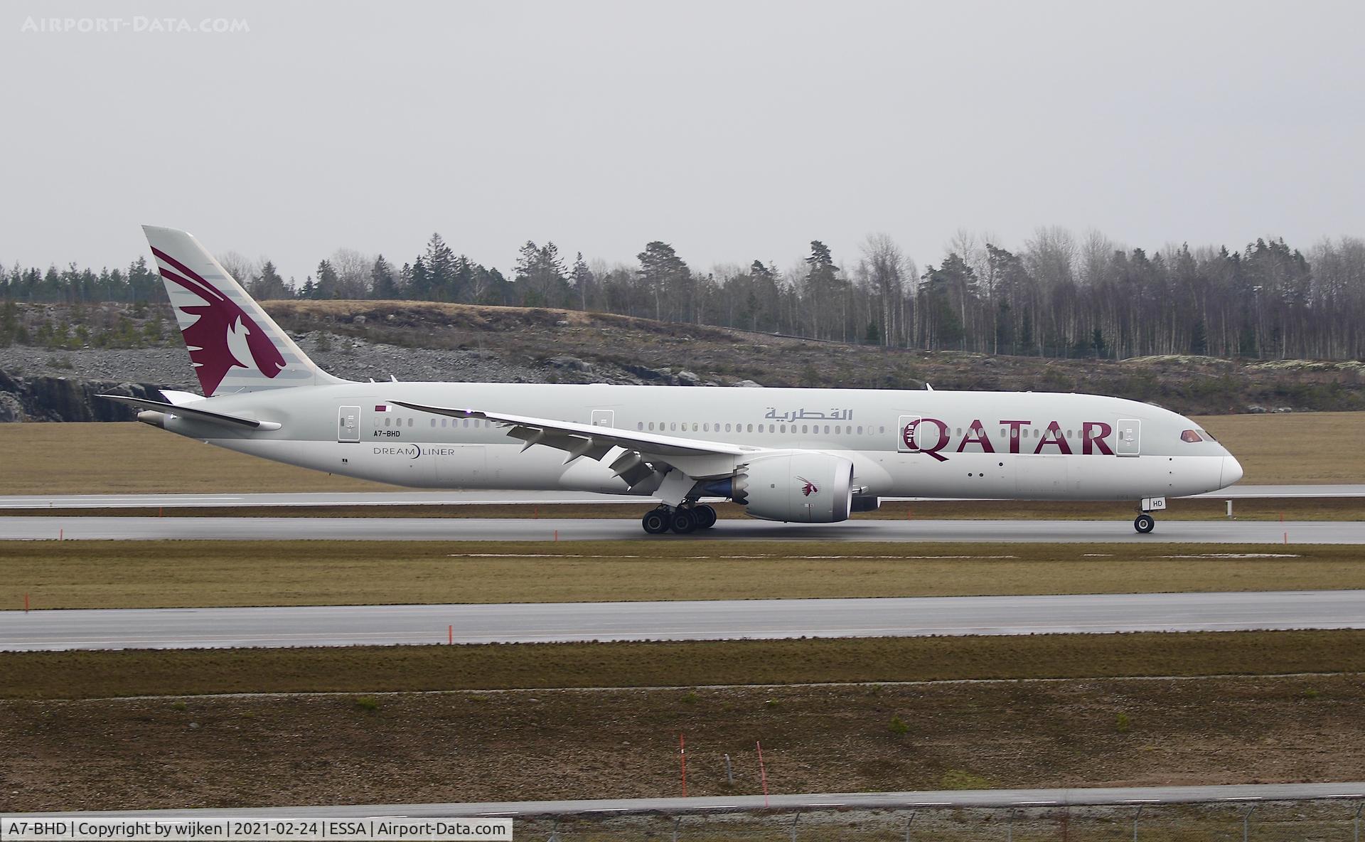 A7-BHD, 2019 Boeing 787-9 Dreamliner Dreamliner C/N 64216, RWY 19L