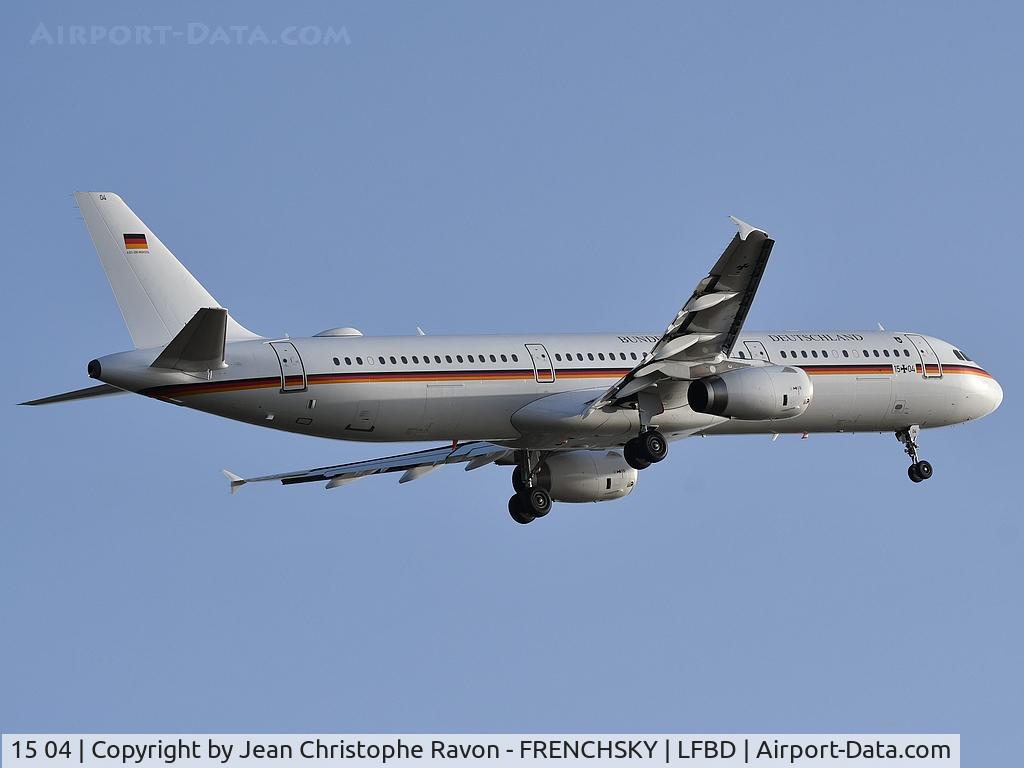 15 04, 2000 Airbus A321-231 C/N 1214, Luftwaffe