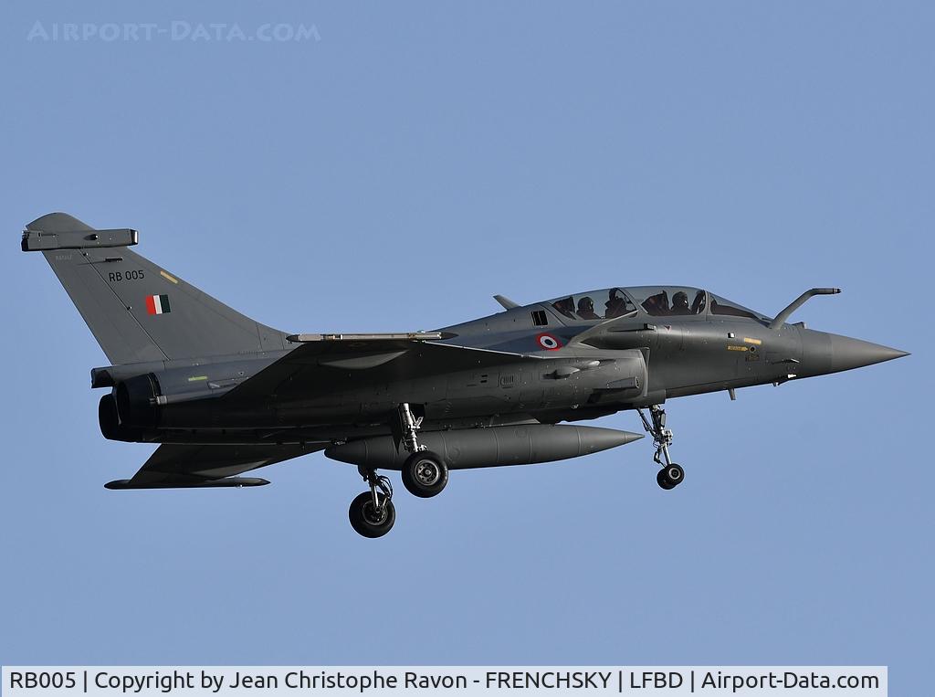 RB005, 2020 Dassault Rafale DH C/N 005, INDIAN AIR FORCE callsign 