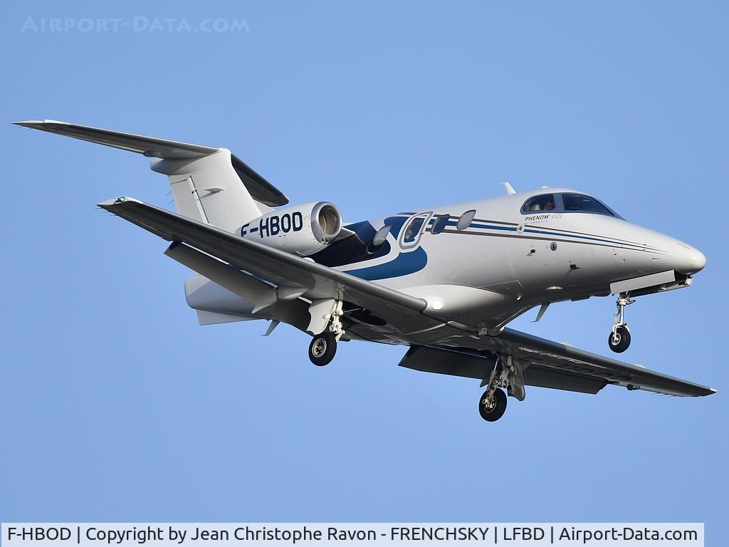 F-HBOD, 2017 Embraer EMB-500 Phenom 100 C/N 50000366, Jet Key