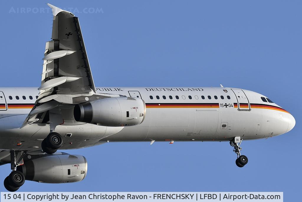 15 04, 2000 Airbus A321-231 C/N 1214, Luftwaffe