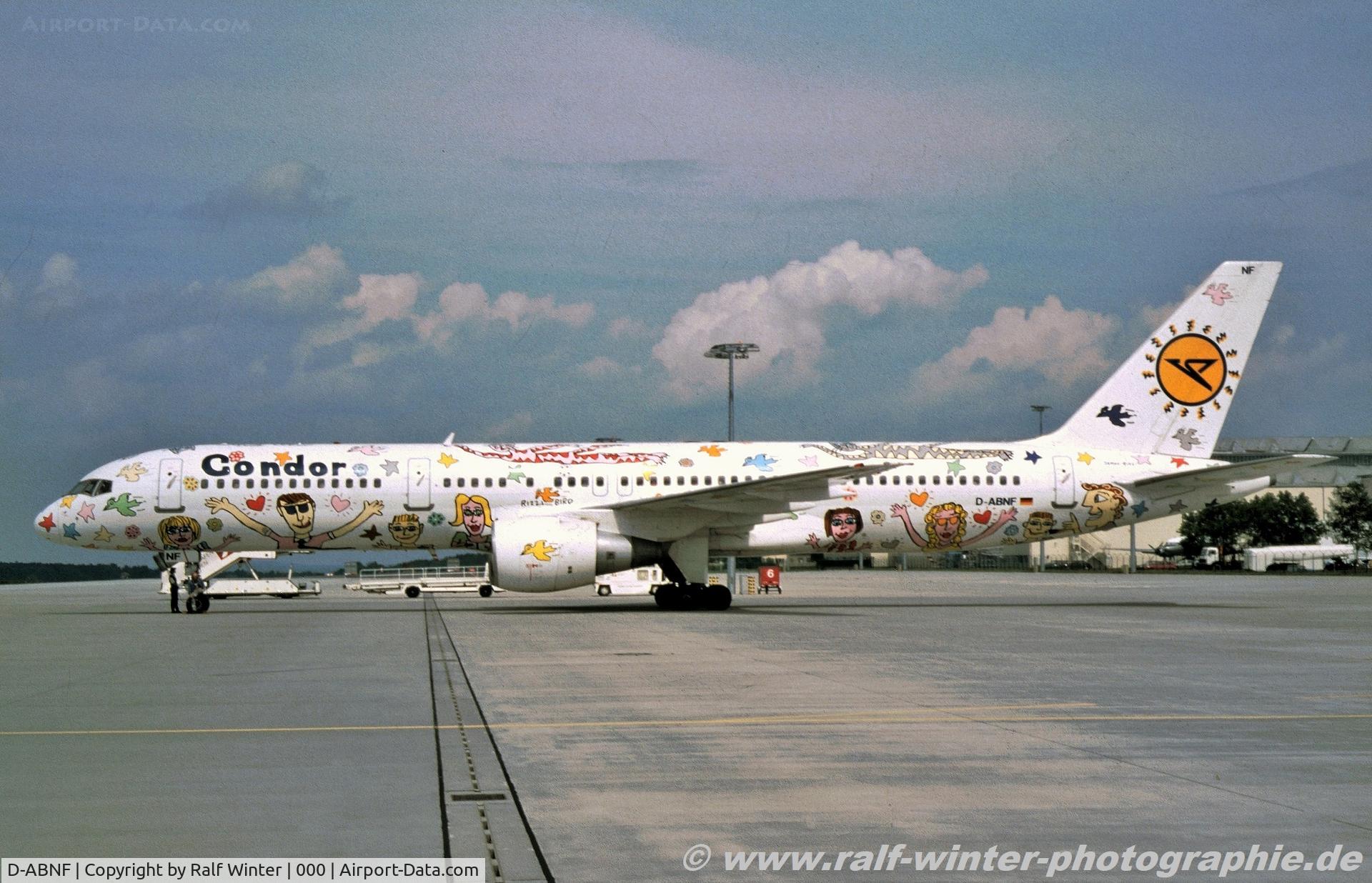 D-ABNF, 1991 Boeing 757-230 C/N 25140, Boeing 757-230 - DE CFG Condor 'Rizzi Bird' - 25140 - D-ABNF - 2000