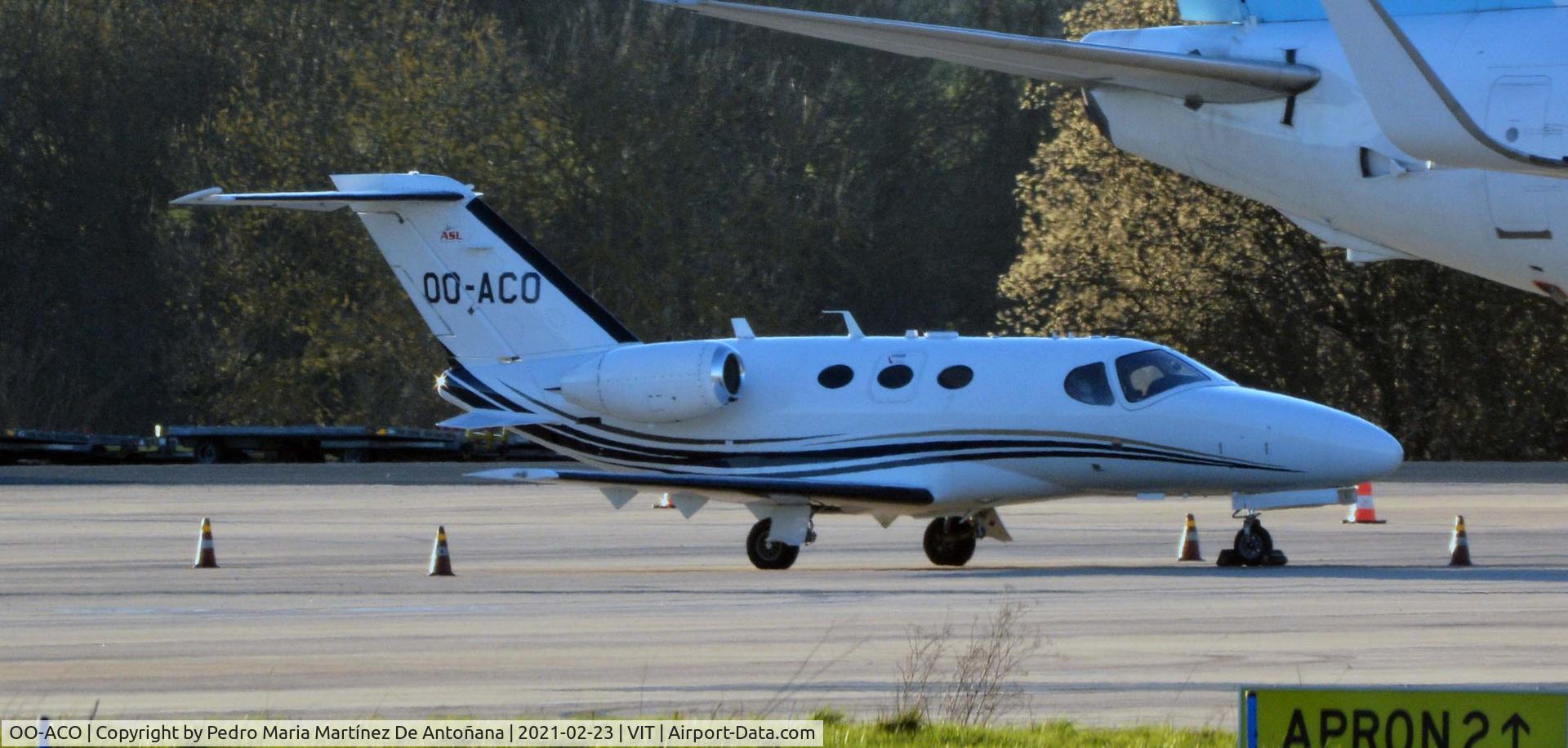 OO-ACO, 2009 Cessna 510 Citation Mustang Citation Mustang C/N 510-0260, Aeropuerto de Foronda - Vitoria-Gasteiz - Euskadi - España
