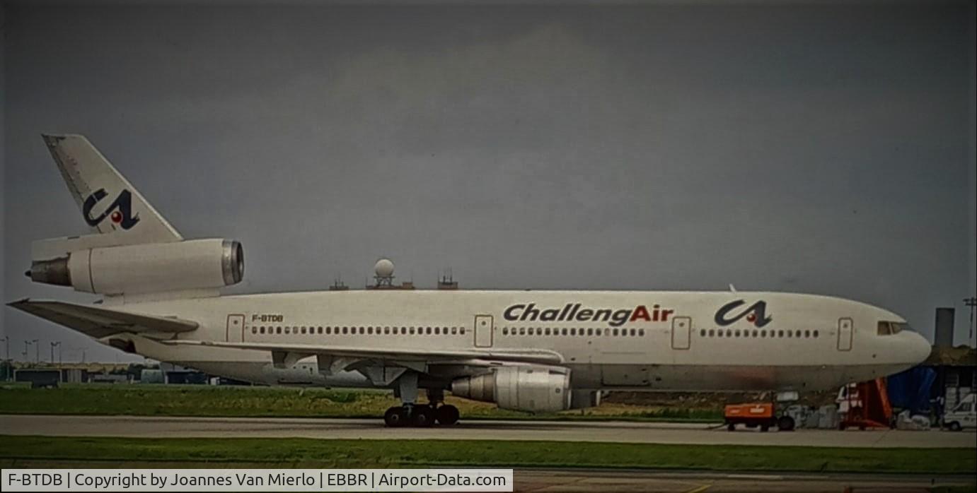 F-BTDB, 1973 McDonnell Douglas DC-10-30 C/N 46850, Scan from slide