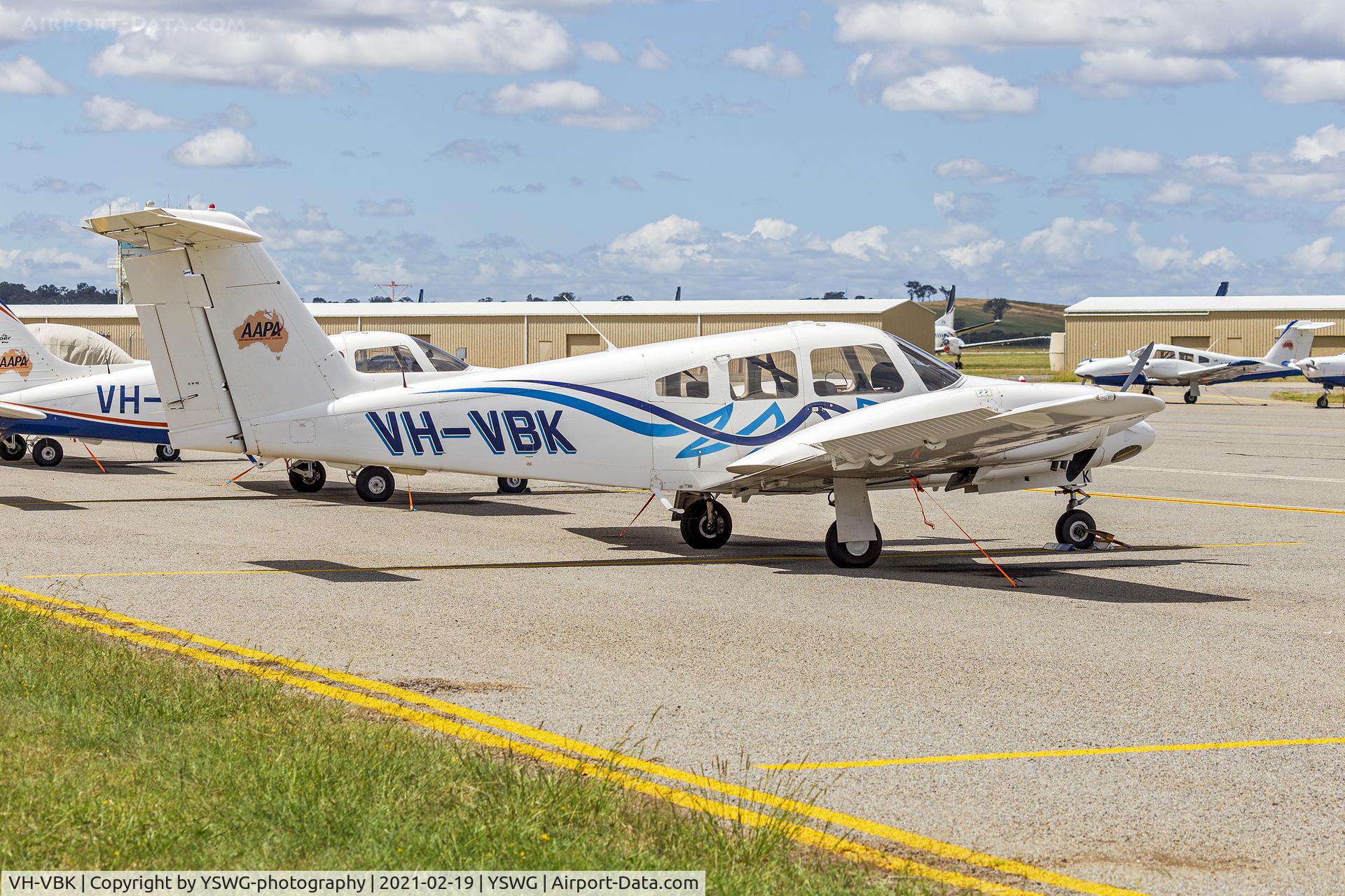 VH-VBK, 2015 Piper PA-44-180 Seminole C/N 4496365, Australian Airline Pilot Academy (VH-VBK) Piper PA-44-180 Seminole at Wagga Wagga Airport.