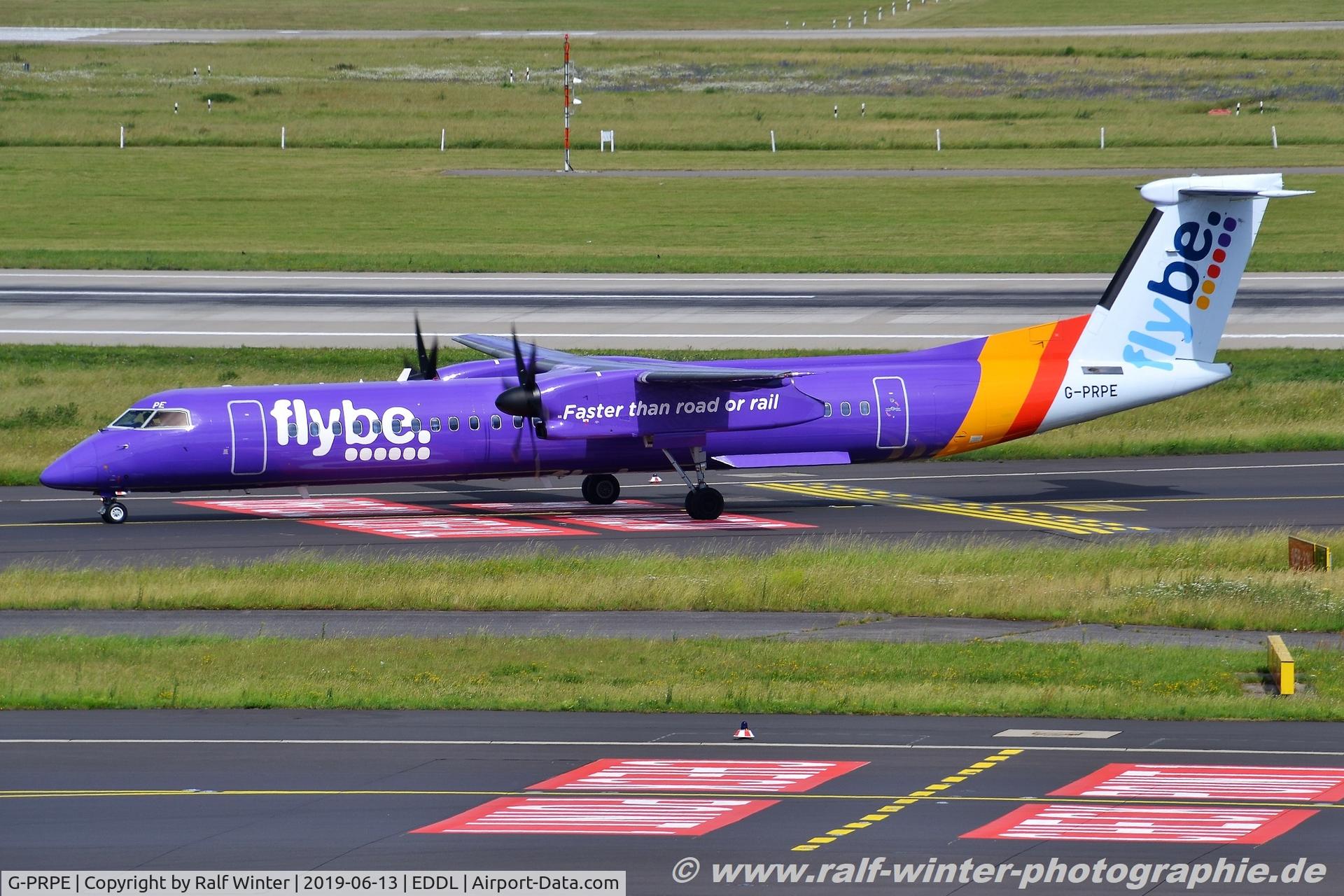 G-PRPE, 2008 De Havilland Canada DHC-8-402Q Dash 8 Dash 8 C/N 4209, Bombardier DHC-8-402Q Dash8 - BE BEE Flybe - 4209 - G-PRPE - 13.06.2019 - DUS