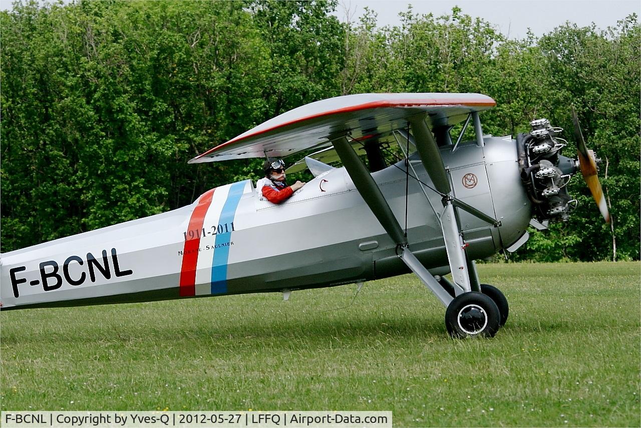 F-BCNL, Morane-Saulnier MS.317 C/N 6527, Morane-Saulnier MS.317, Taxiing, La Ferté-Alais airfield (LFFQ) Airshow 2012