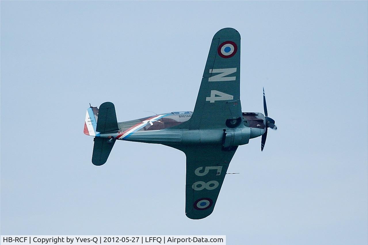 HB-RCF, 1942 Morane-Saulnier D-3801 (MS-412) C/N 194, Morane Saulnier MS-412 (EKW D-3801), On display, La Ferté-Alais ( LFFQ) 2012