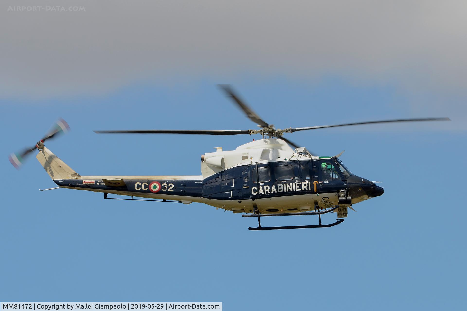 MM81472, Agusta AB-412HP Grifone C/N 25684, MM81472