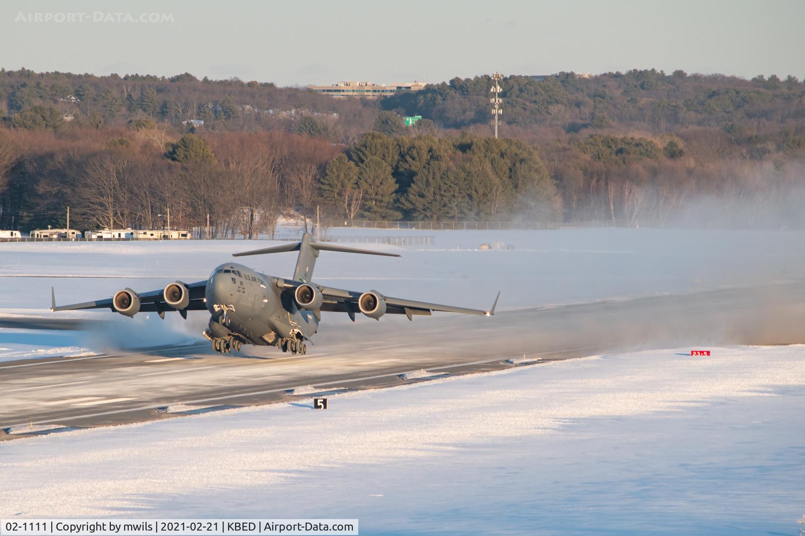 02-1111, 1999 Boeing C-17A Globemaster III C/N P-111, RCH644 from McChord tearing it up as it lifts off rwy 29 on it’s way to Ramstein just before sundown.