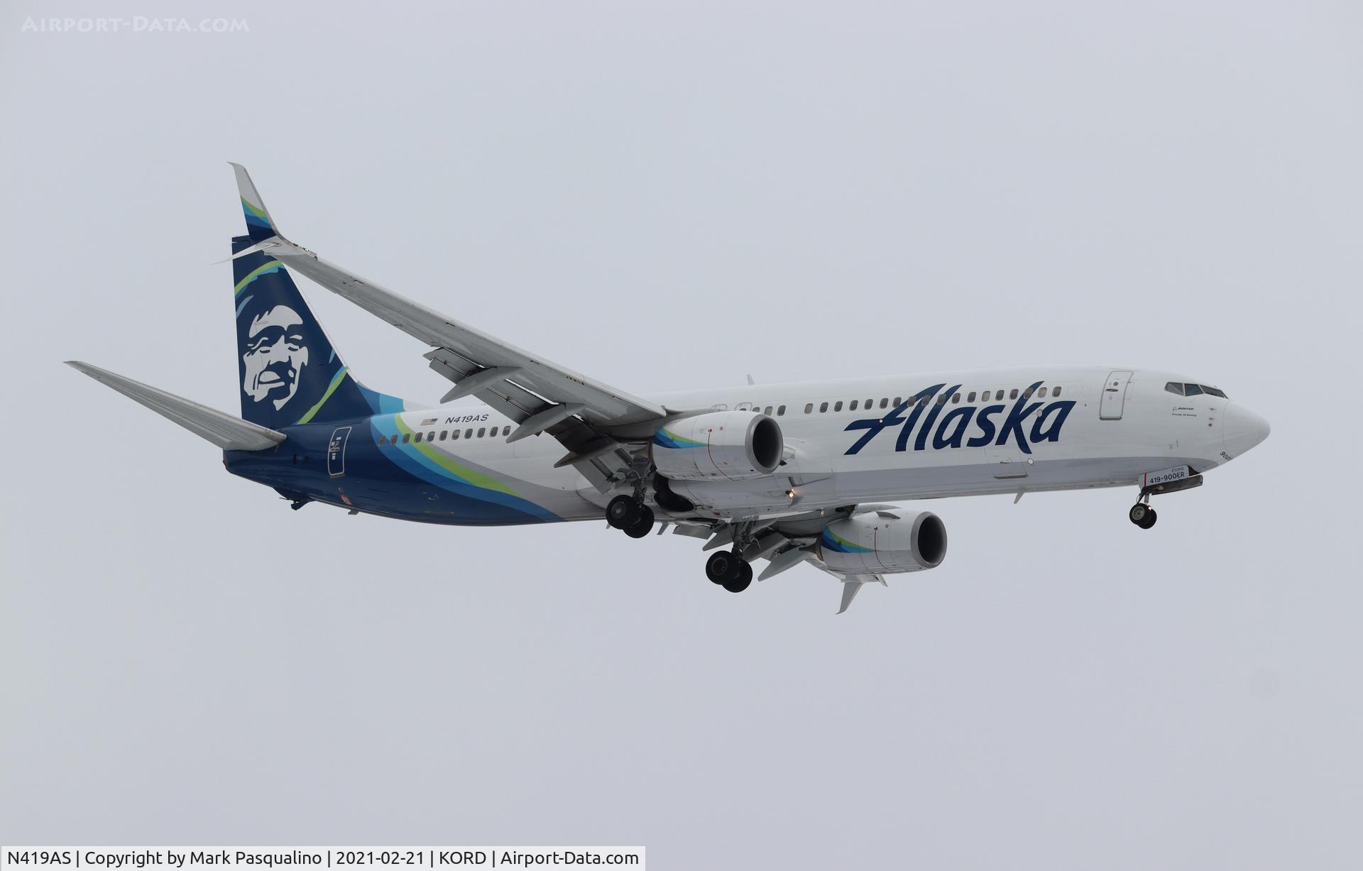 N419AS, 2013 Boeing 737-990/ER C/N 41734, Boeing 737-990/ER