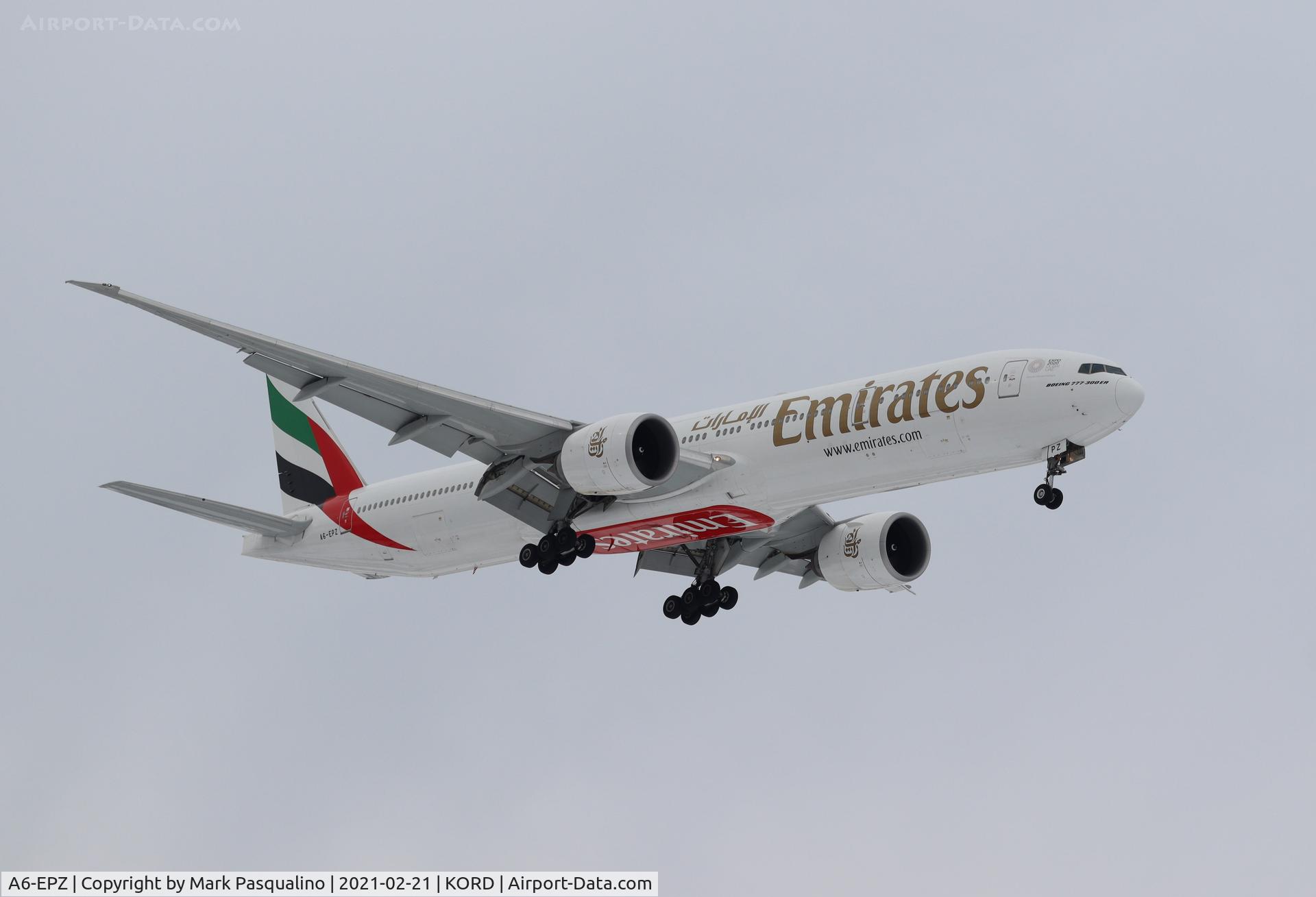 A6-EPZ, 2017 Boeing 777-31H/ER C/N 42345, Boeing 777-31H/ER