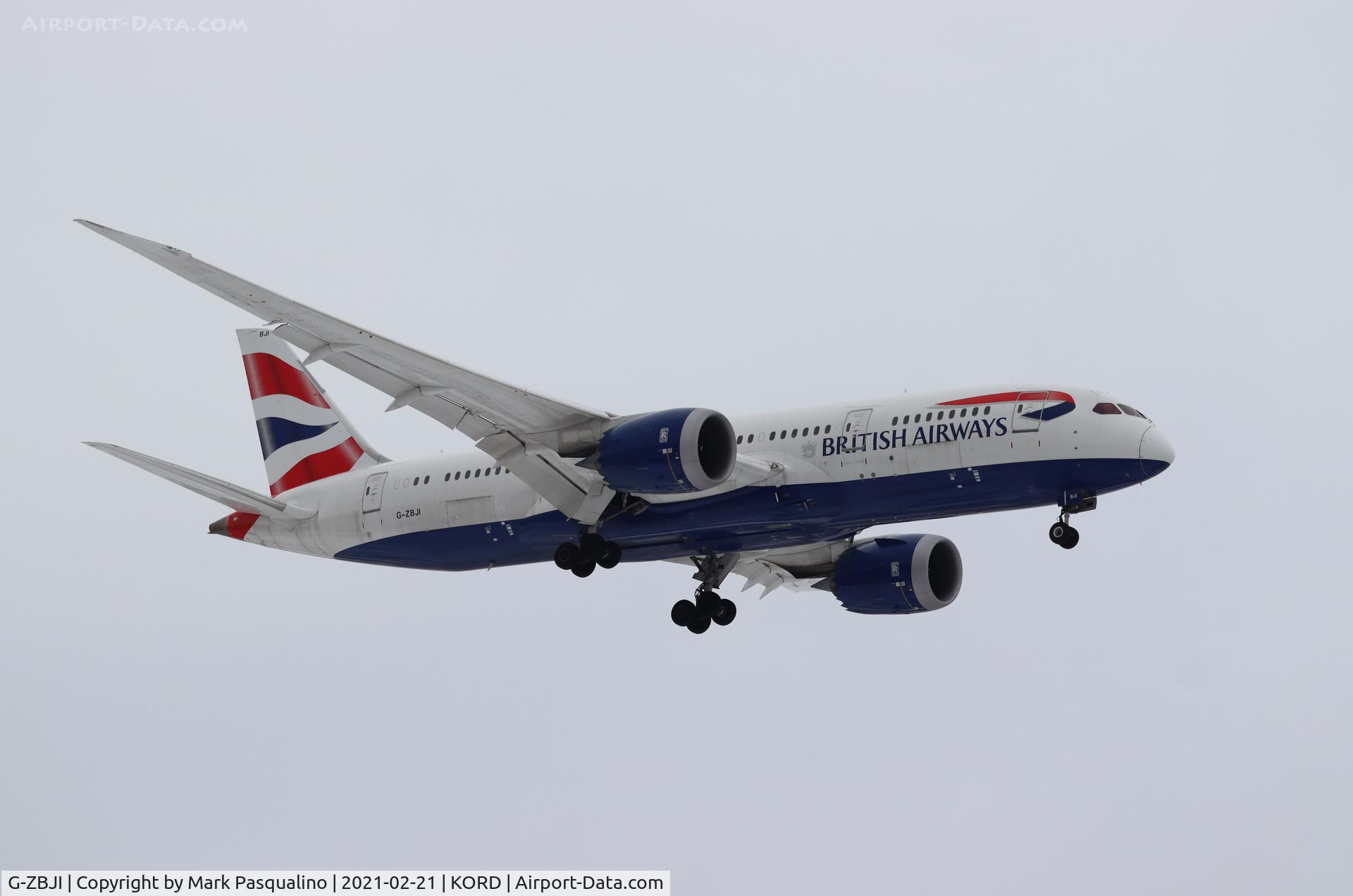 G-ZBJI, 2017 Boeing 787-8 Dreamliner C/N 60626, Boeing 787-8