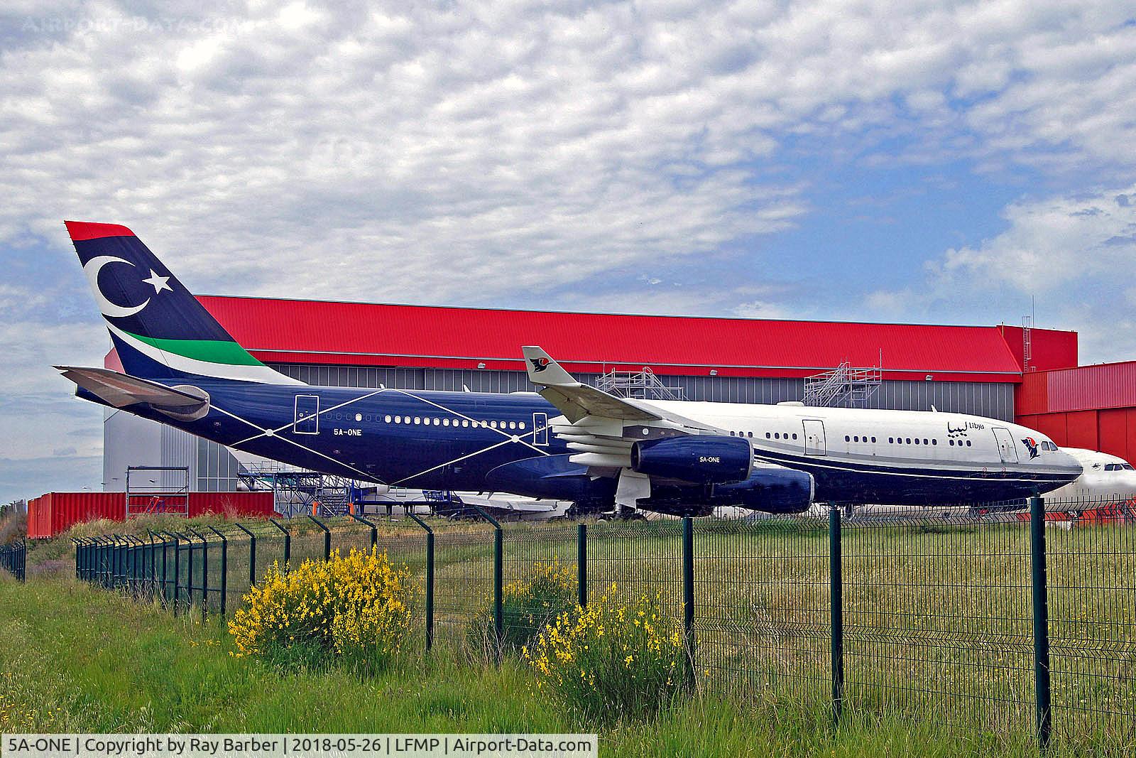 5A-ONE, 1996 Airbus A340-213 C/N 151, 5A-ONE   Airbus A340-213 [151] (Government of Libya) Perpignan-Rivesaltes~F 26/05/2018
