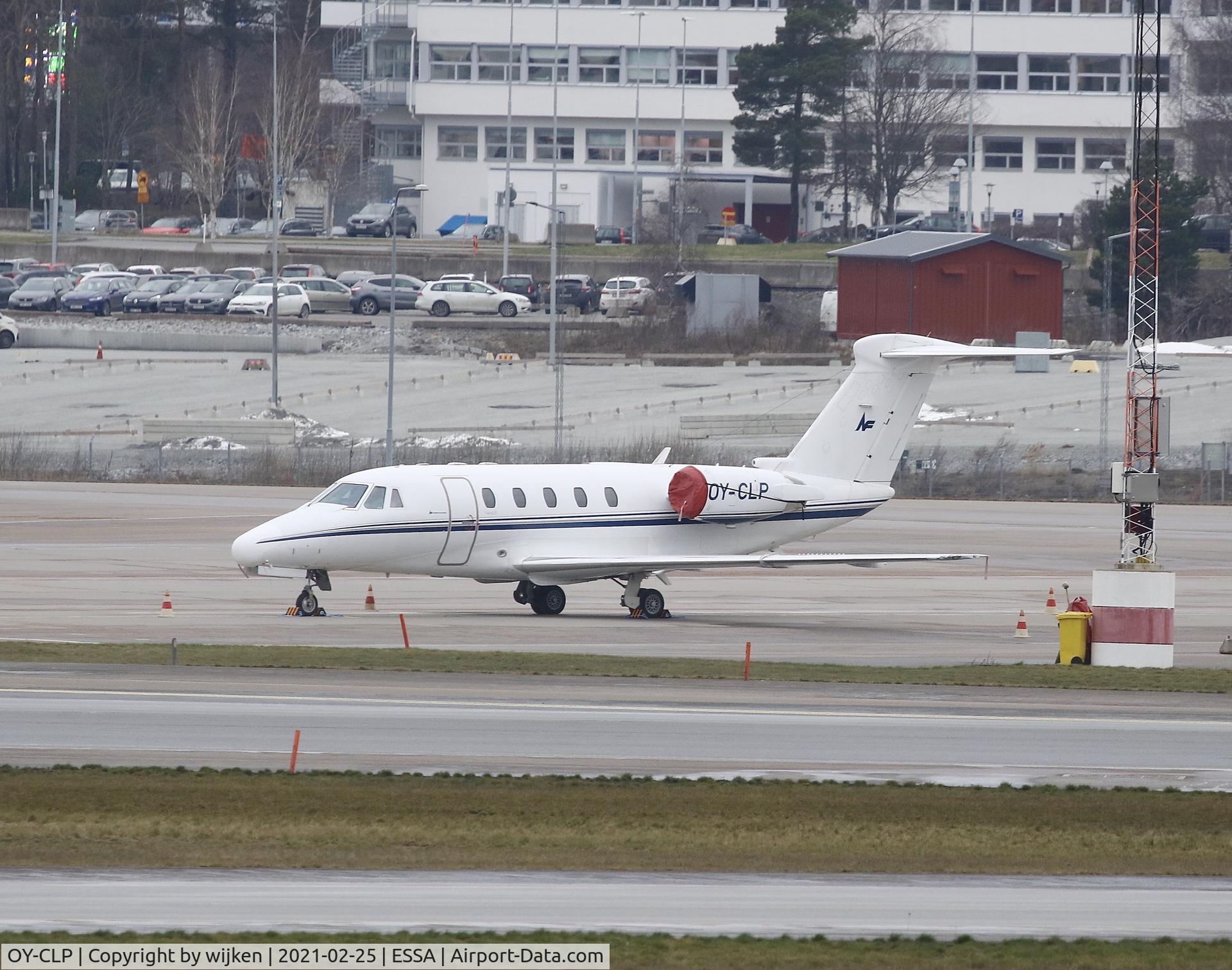 OY-CLP, 1998 Cessna 650 Citation VII C/N 650-7093, Ramp M