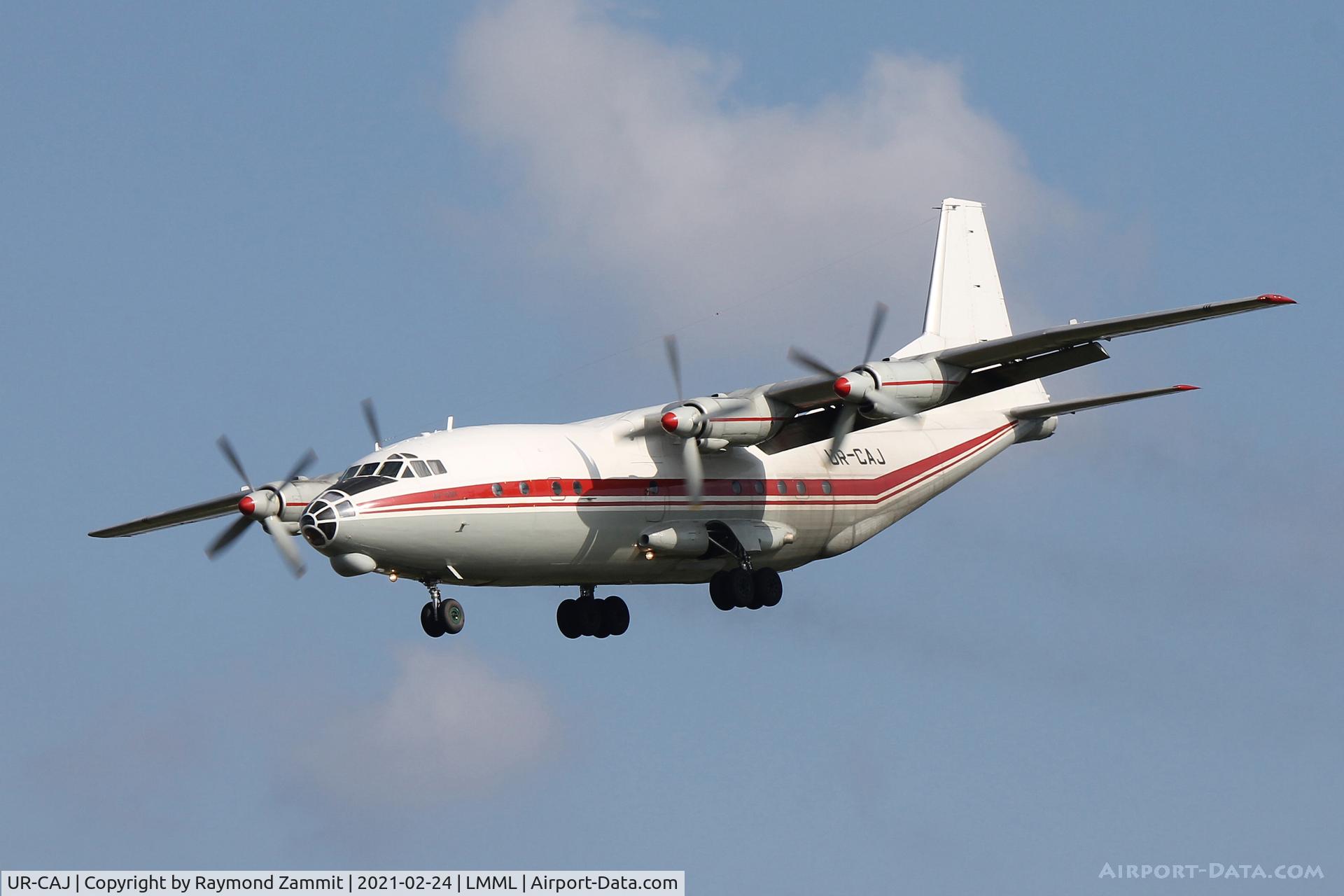 UR-CAJ, Antonov An-12BK C/N 8346106, Antonov An-12BK UR-CAJ Meridiana Ltd