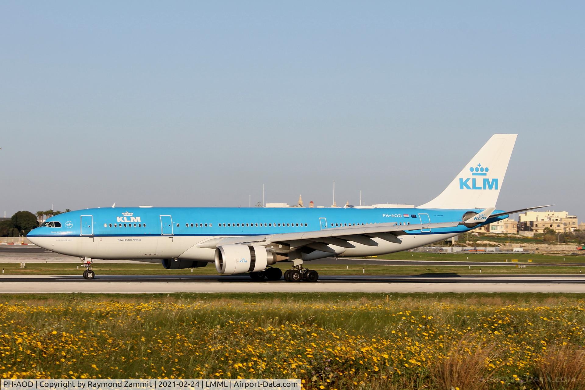 PH-AOD, 2006 Airbus A330-203 C/N 738, A330 PH-AOD KLM