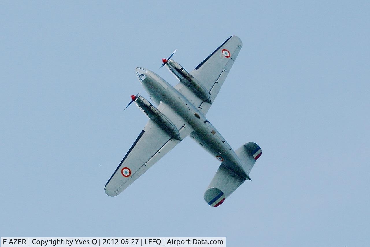 F-AZER, Dassault MD-311 Flamant C/N 276, Dassault MD-311 Flamant, On display, La Ferté Alais Airfield (LFFQ) Air Show 2012