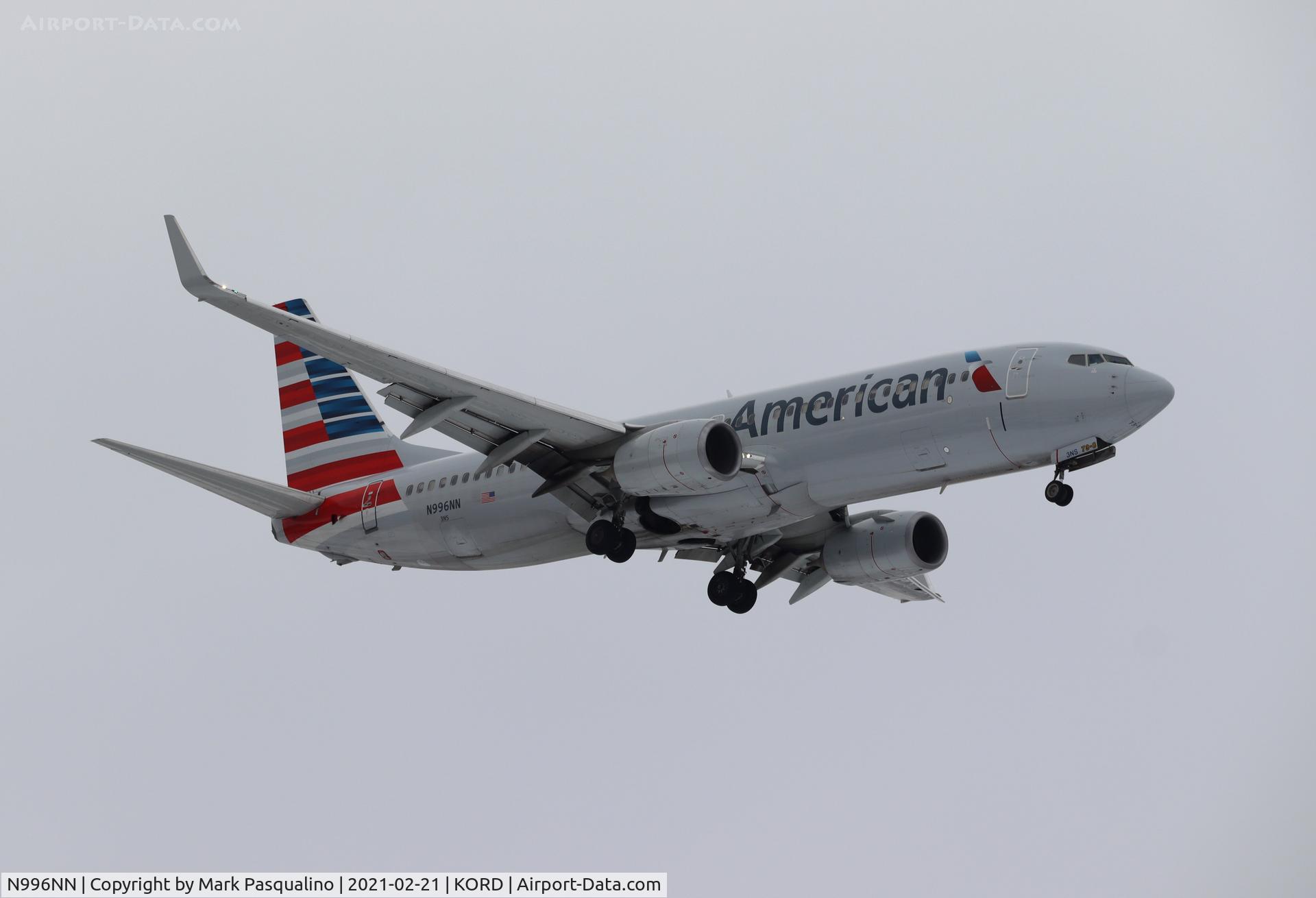 N996NN, 2016 Boeing 737-823 C/N 31248, Boeing 737-823