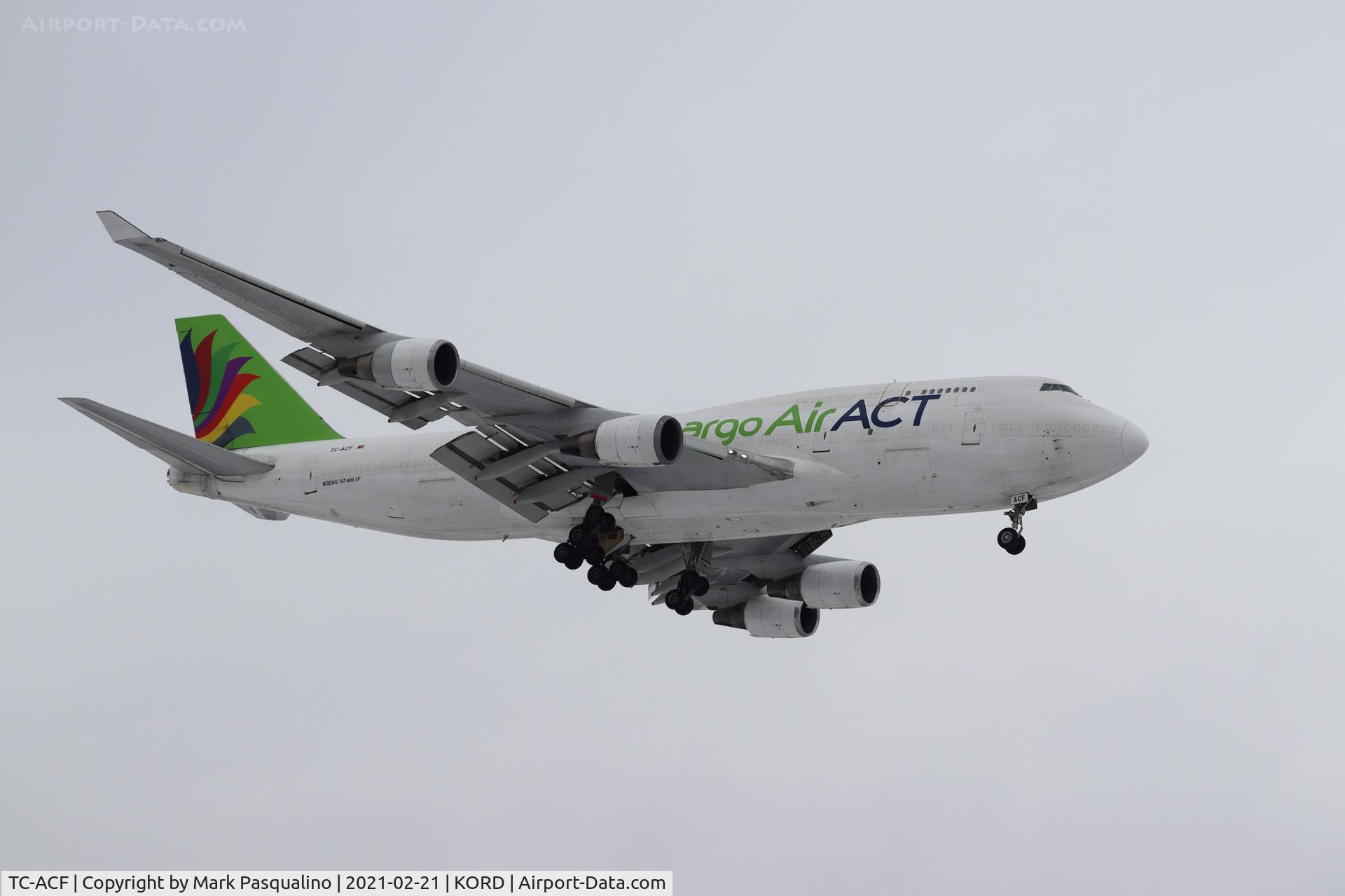 TC-ACF, 1993 Boeing 747-481 C/N 25645, Boeing 747-481BDS(F)