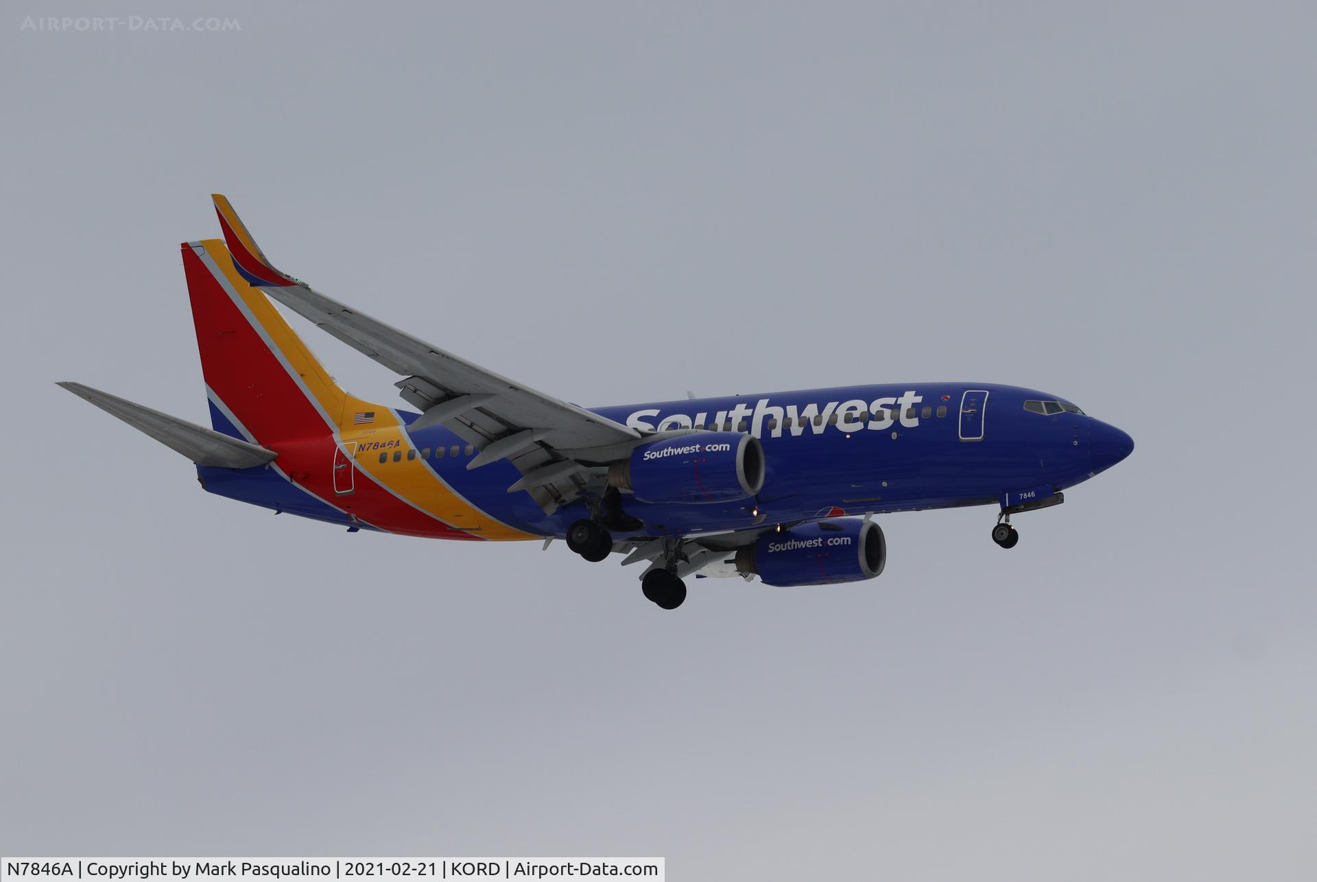 N7846A, 2007 Boeing 737-76N C/N 35218/2342, Boeing 737-76N