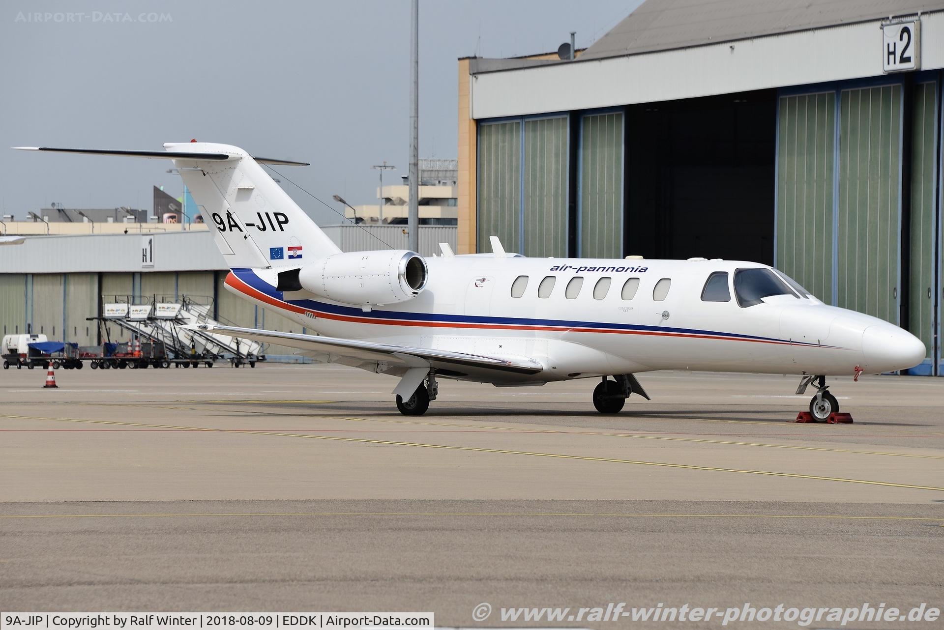 9A-JIP, 2004 Cessna 525A CitationJet CJ2 C/N 525A-0209, Cessna 525A CitationJet CJ2 - Air Pannonia - 525A0209 - 9A-JIP - 09.08.2018 - CGN
