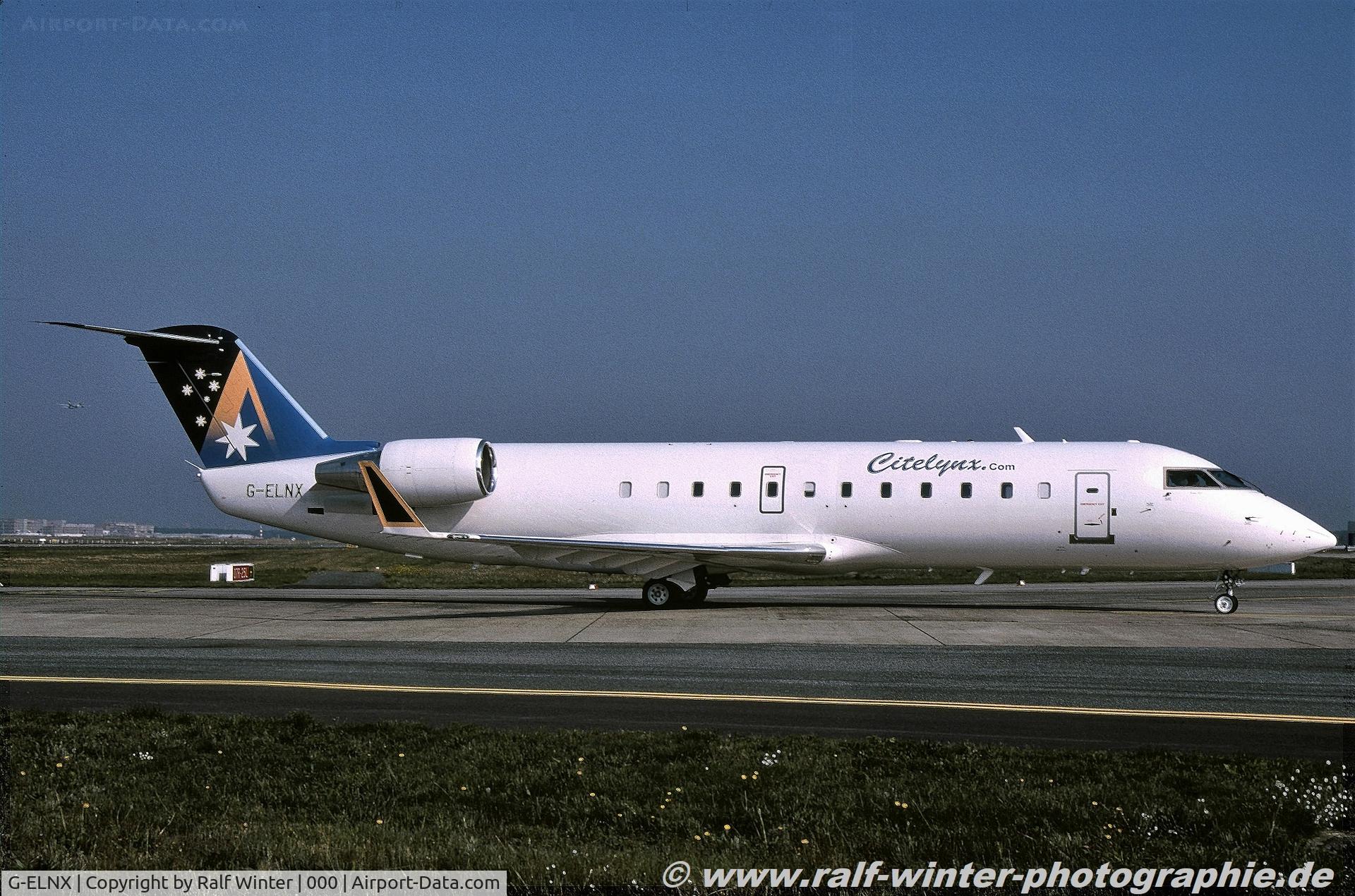 G-ELNX, 2001 Canadair CRJ-200LR (CL-600-2B19) C/N 7508, Canadair Regional Jet 200ER - Citelynx - 7508 - G-ELNX - 10.2005