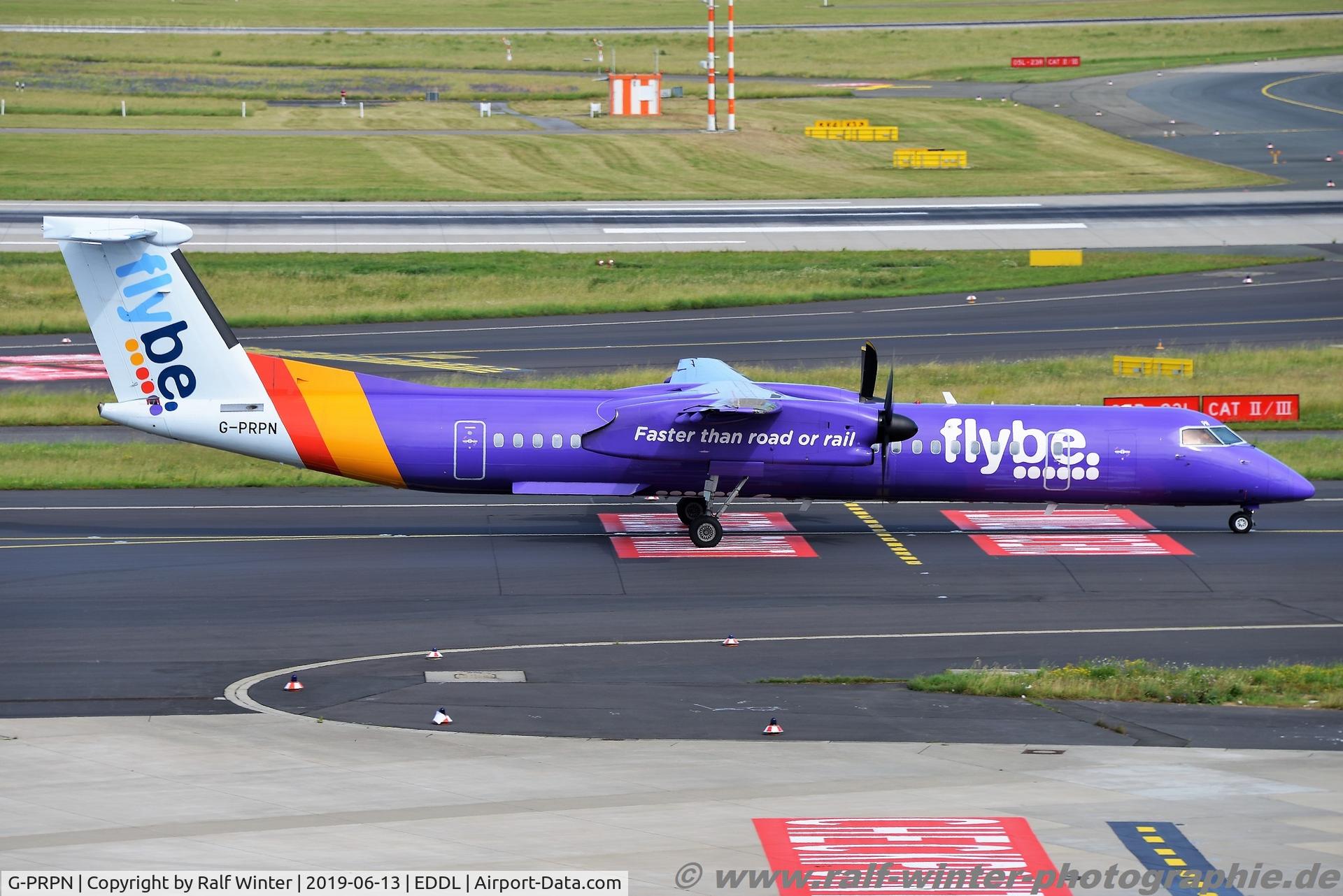 G-PRPN, 2008 Bombardier DHC-8-402 Dash 8 C/N 4213, De Havilland Canada DHC-8-402 Dash 8 - BE BEE Flybe - 4213 - G-PRPN - 13.06.2019 - DUS