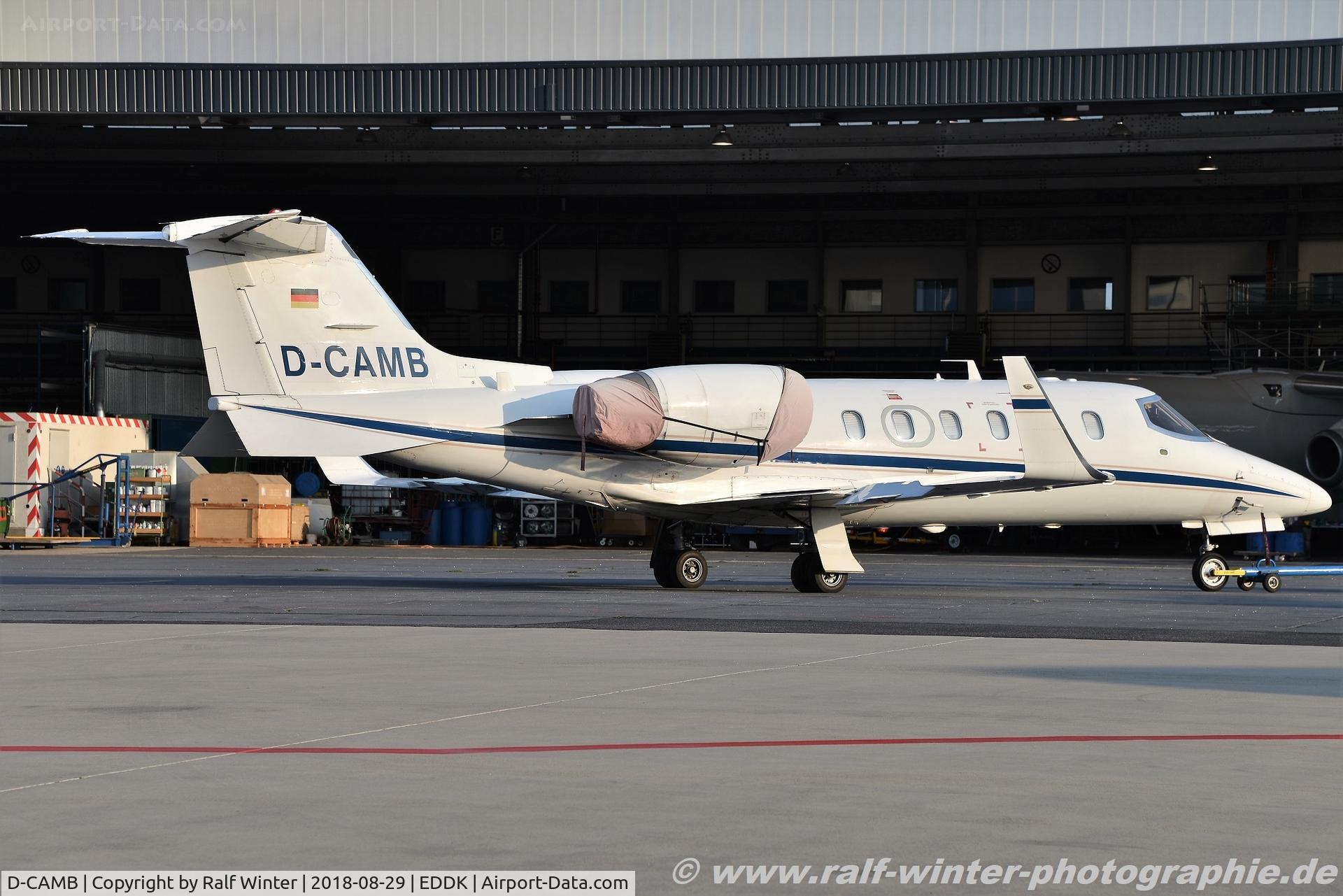 D-CAMB, 1998 Learjet 31A C/N 31-155, Learjet 31A - JCL Jetcall - 31-155 - D-CAMB - 29.08.2018 - CGN