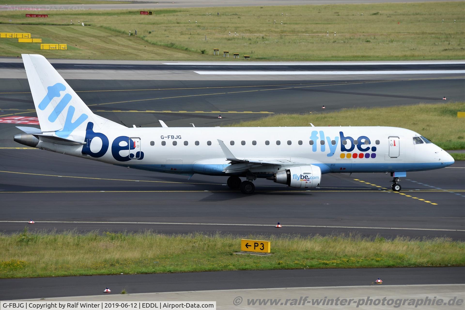 G-FBJG, 2012 Embraer 175STD (ERJ-170-200) C/N 17000344, Embraer ERJ-175STD 170-200 - BE BEE FlyBe - 17000344 - G-FBJG - 12.06.2019 - DUS